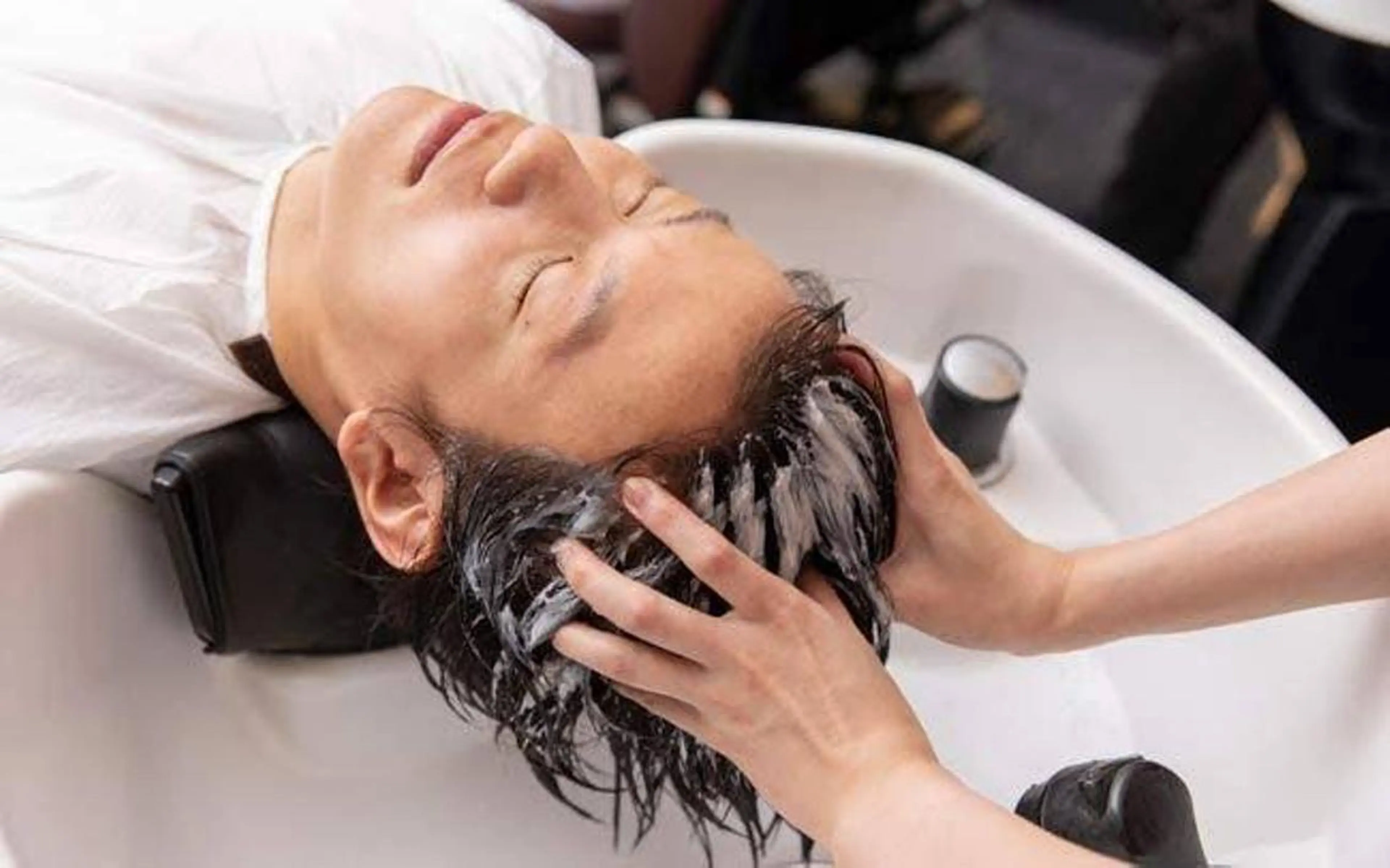 メンズ 波巻きスパイラル/ メンズパーマ/ゆうひのヘアスタイル