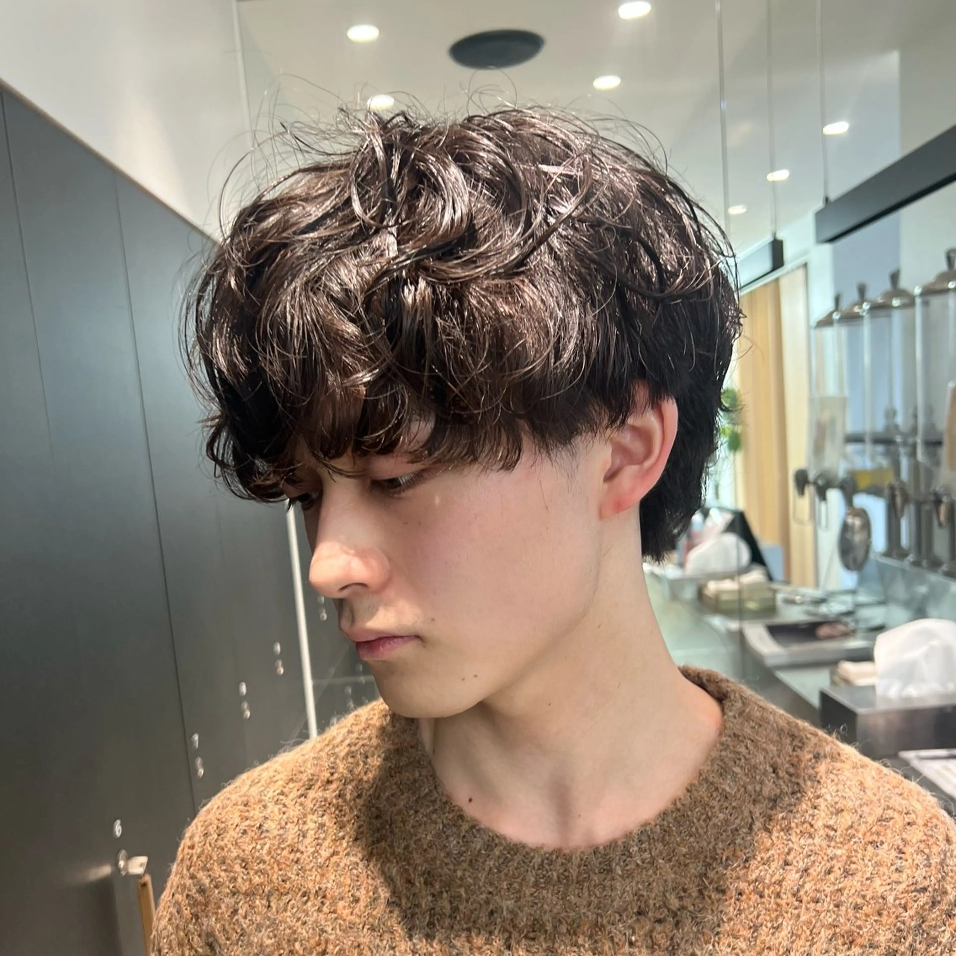 【minimo限定価格❤️🔥】インスタでのご予定1位👑メンズカット無料 ➕ 外国人風パーマor無造作パーマの写真