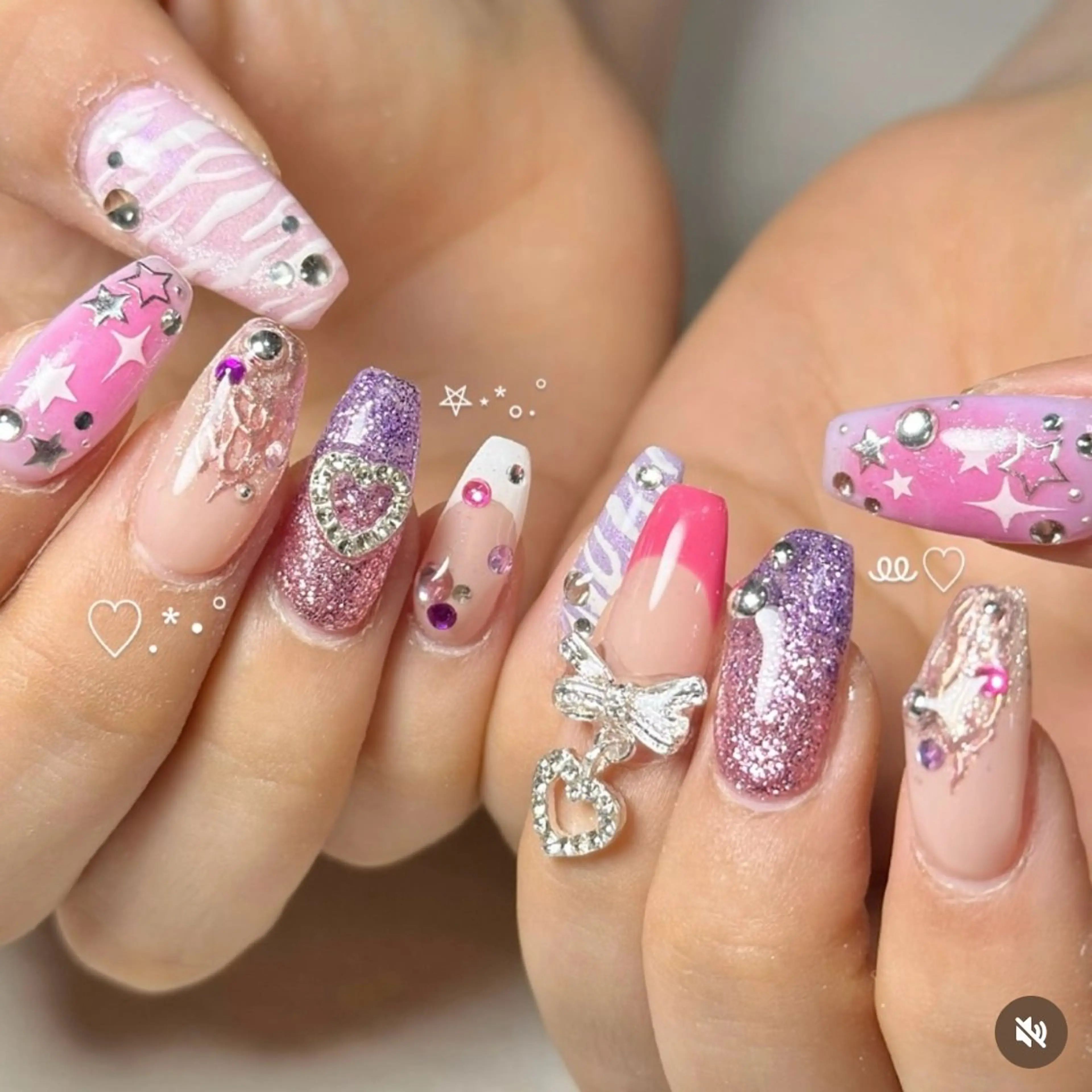 ネイル ハンドネイル 【Yappy🌈】 💖P-tanaのネイルデザイン