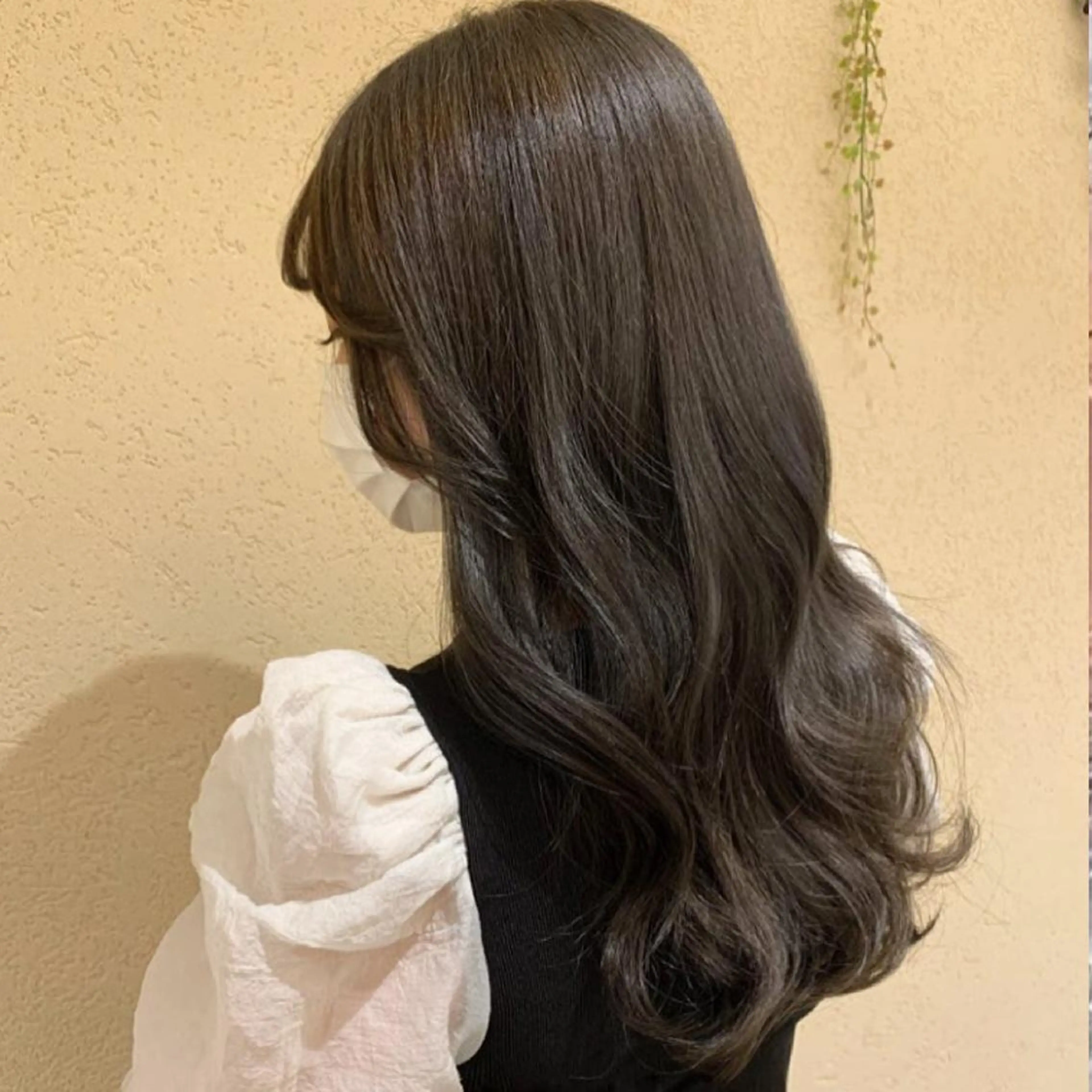 ⭐️人気メニュー⭐️カット＋カラー＋シルクトリートメント🤍コテ巻きorブロー🤍💫の写真