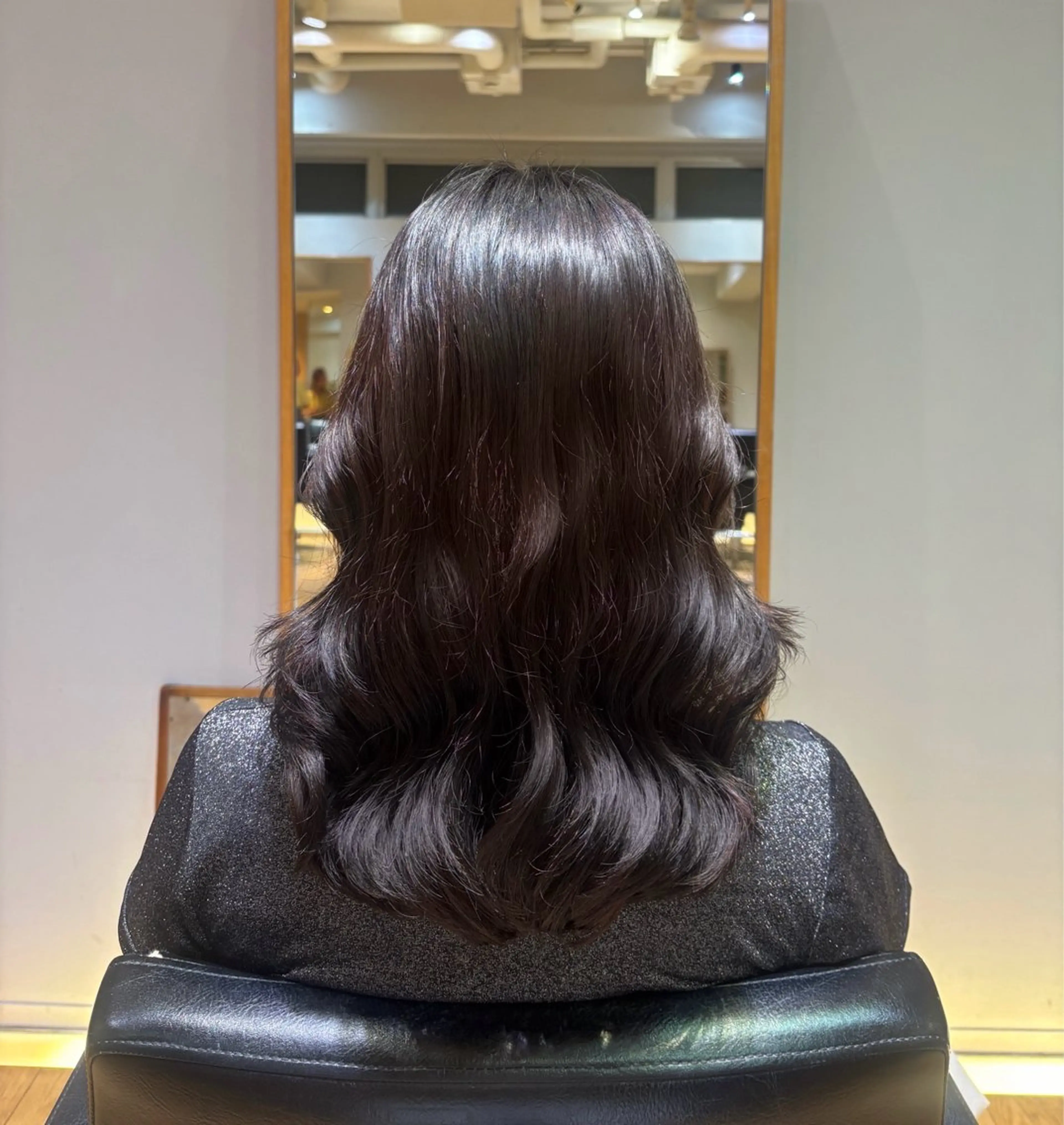 ミディアム パーマ パーマ 韓国風ヘア/パーマ ♡あゆのヘアスタイル