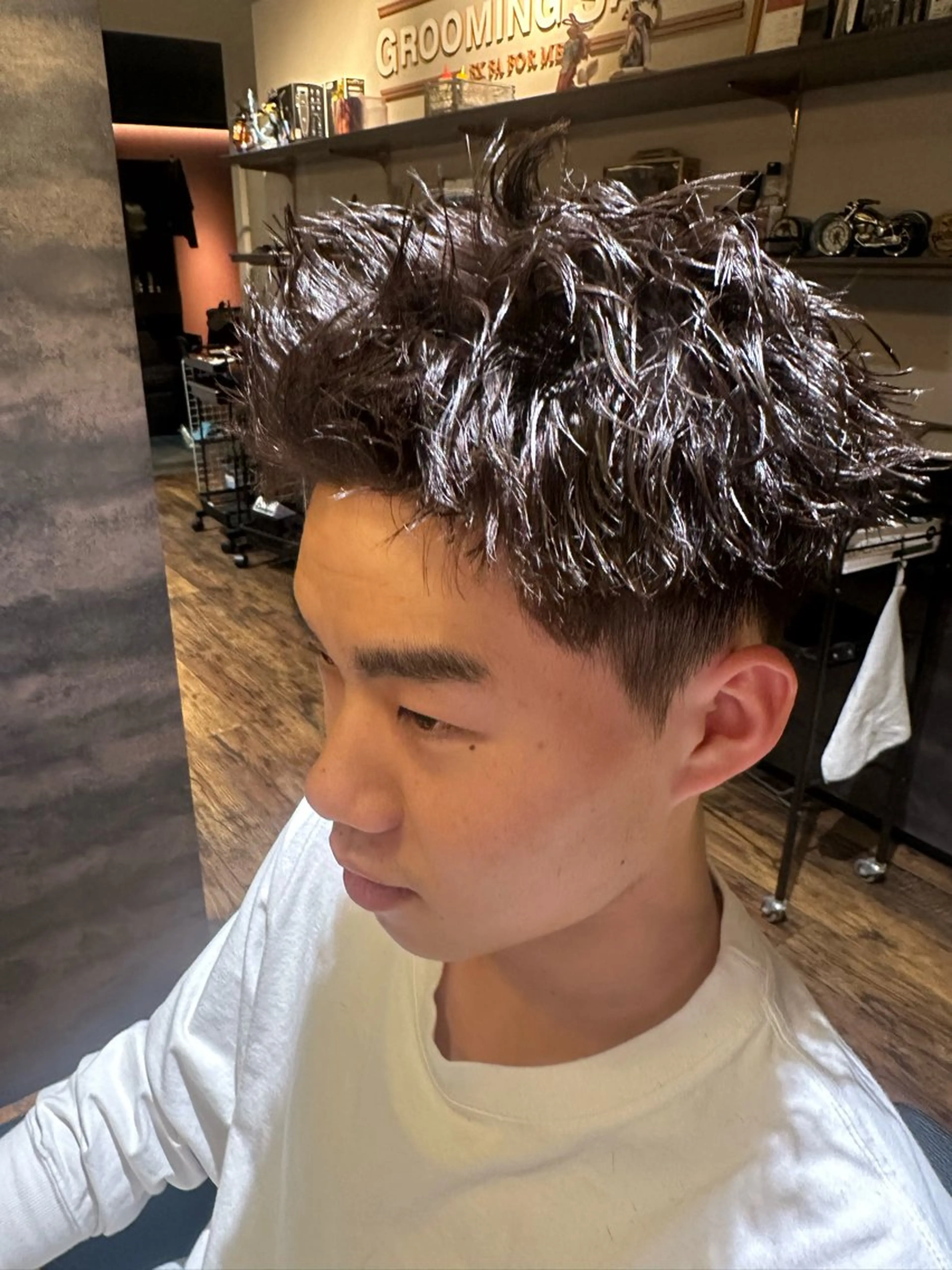 村山 壘希のヘアスタイル