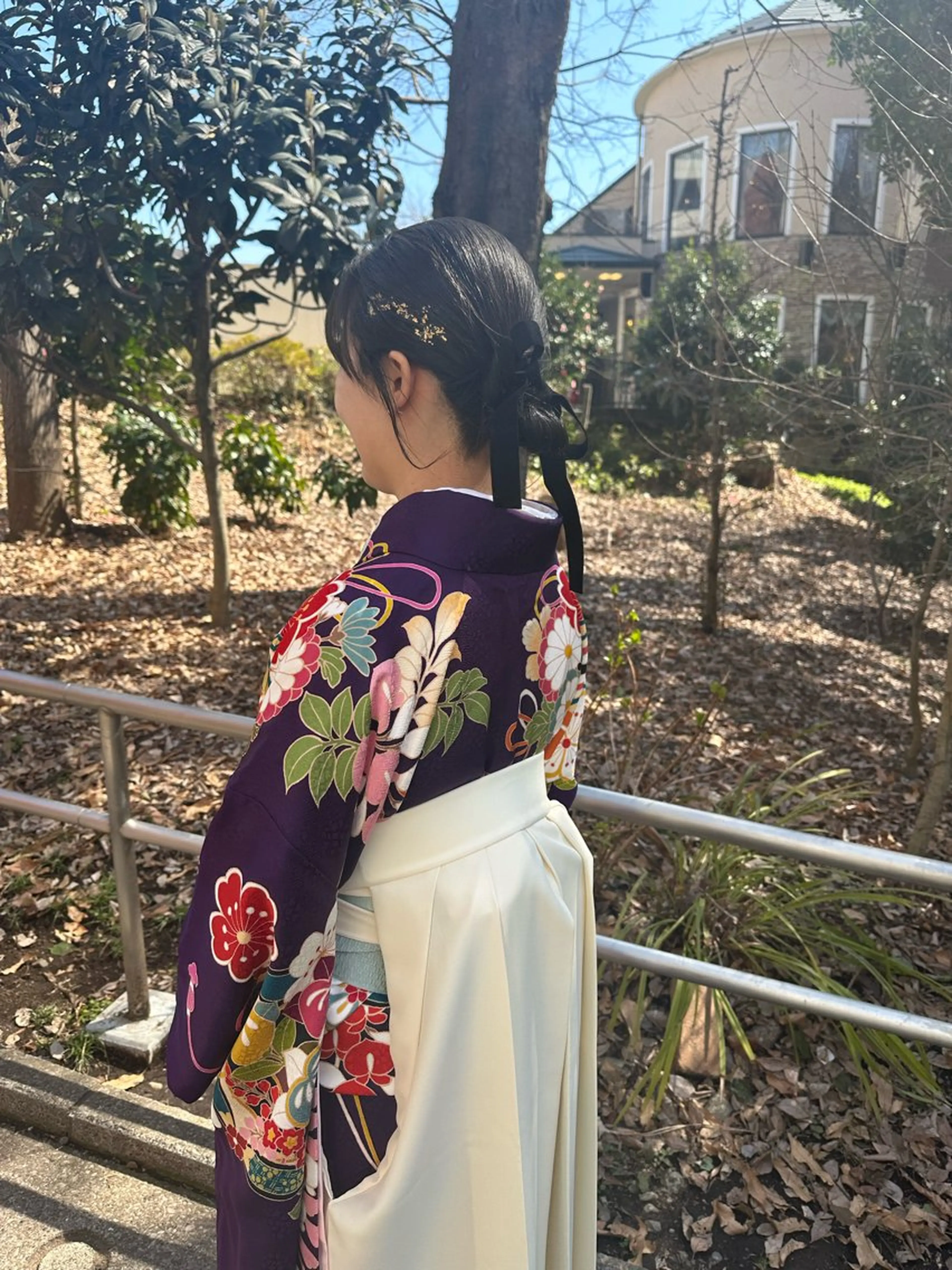 ヘアアレンジ 着付け ショート🌼パーマ 本間正子のヘアスタイル