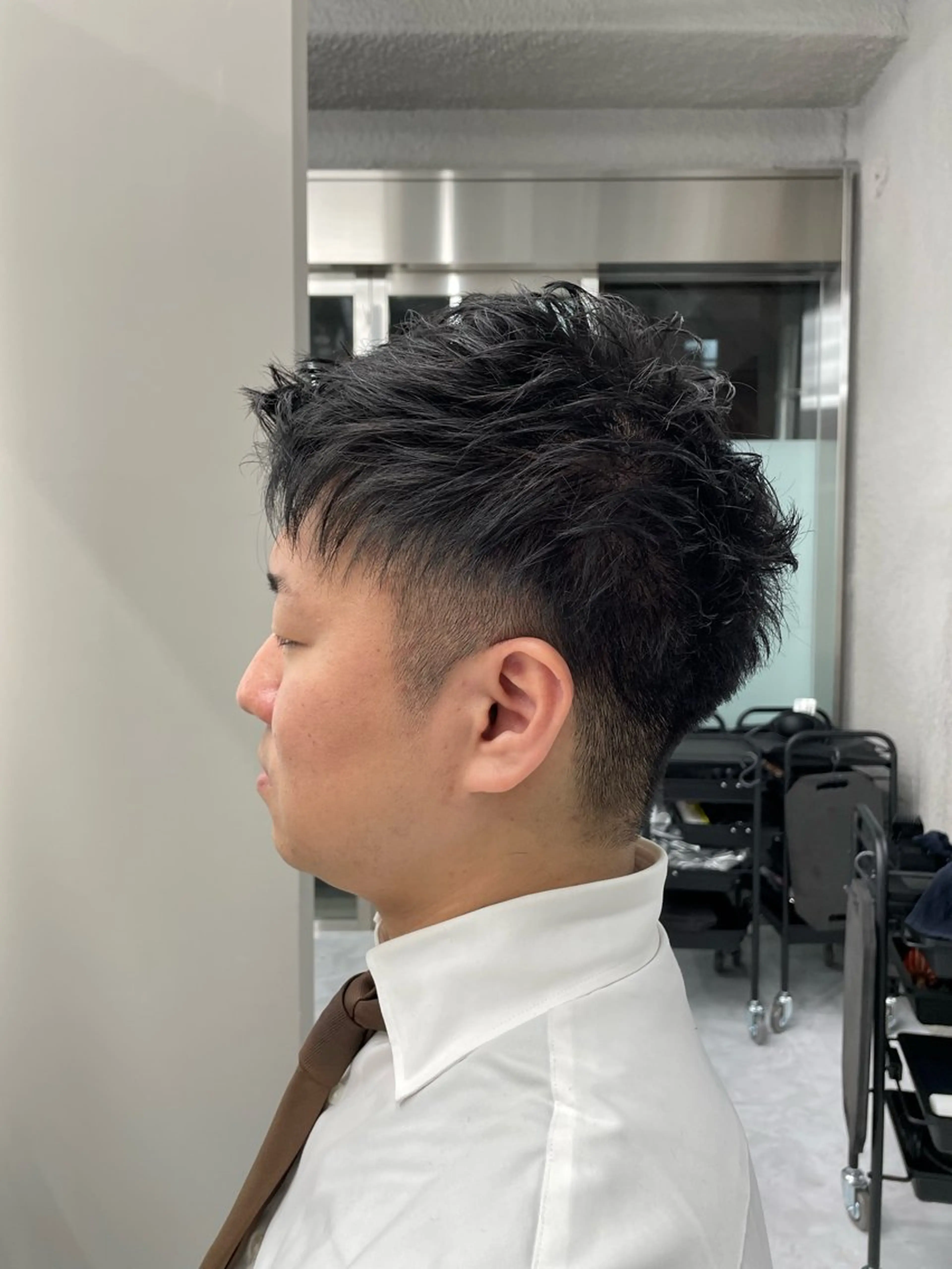 ショート メンズ ビジネス ✨中野✨髪質改善✨ 野口虎剛のヘアスタイル