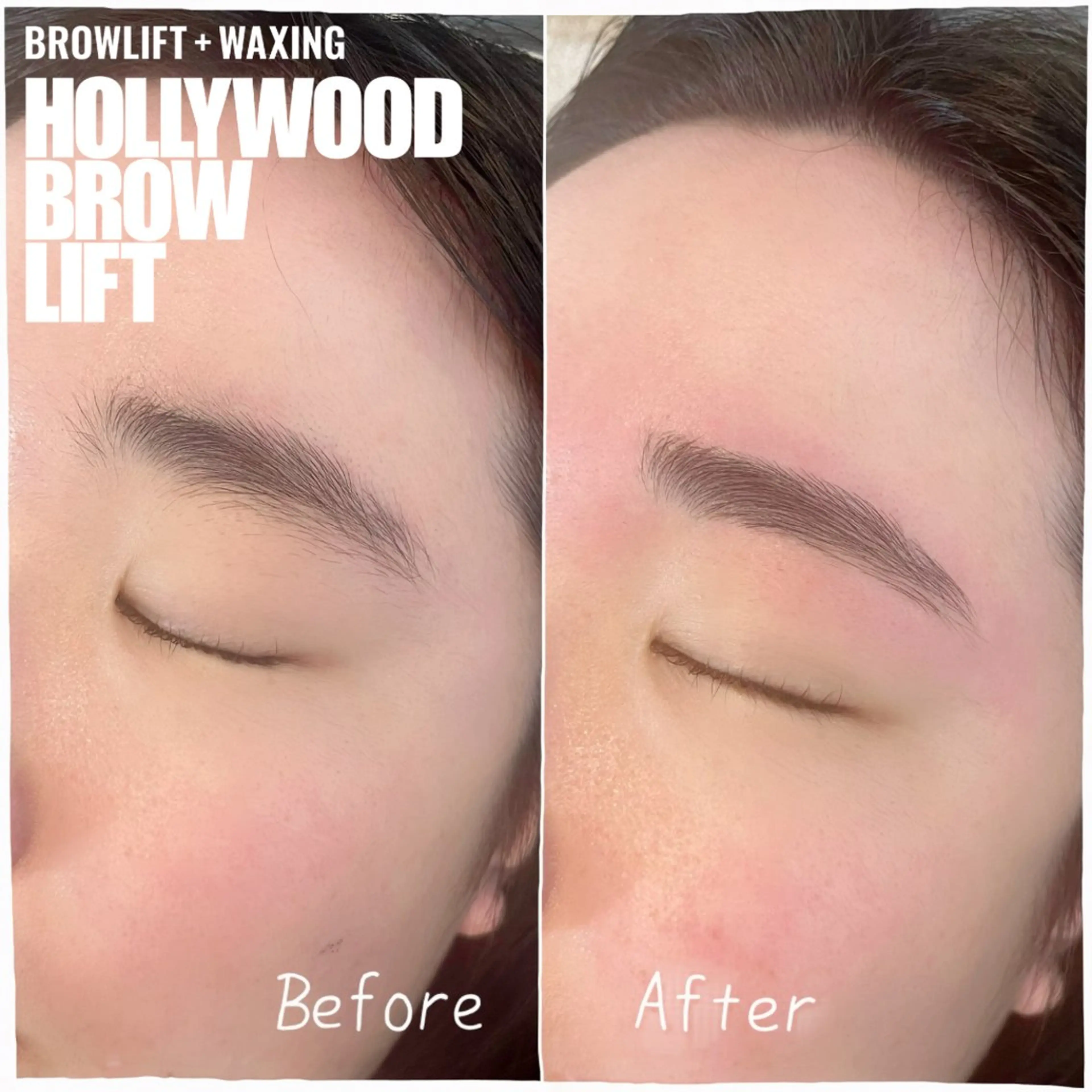 アイブロウ ハリウッドブロウリフト 眉毛ワックス脱毛 ワックス脱毛 その他(アイブロウ) yc.hacci 【ハーブピーリング】のエステ・リラクイメージ