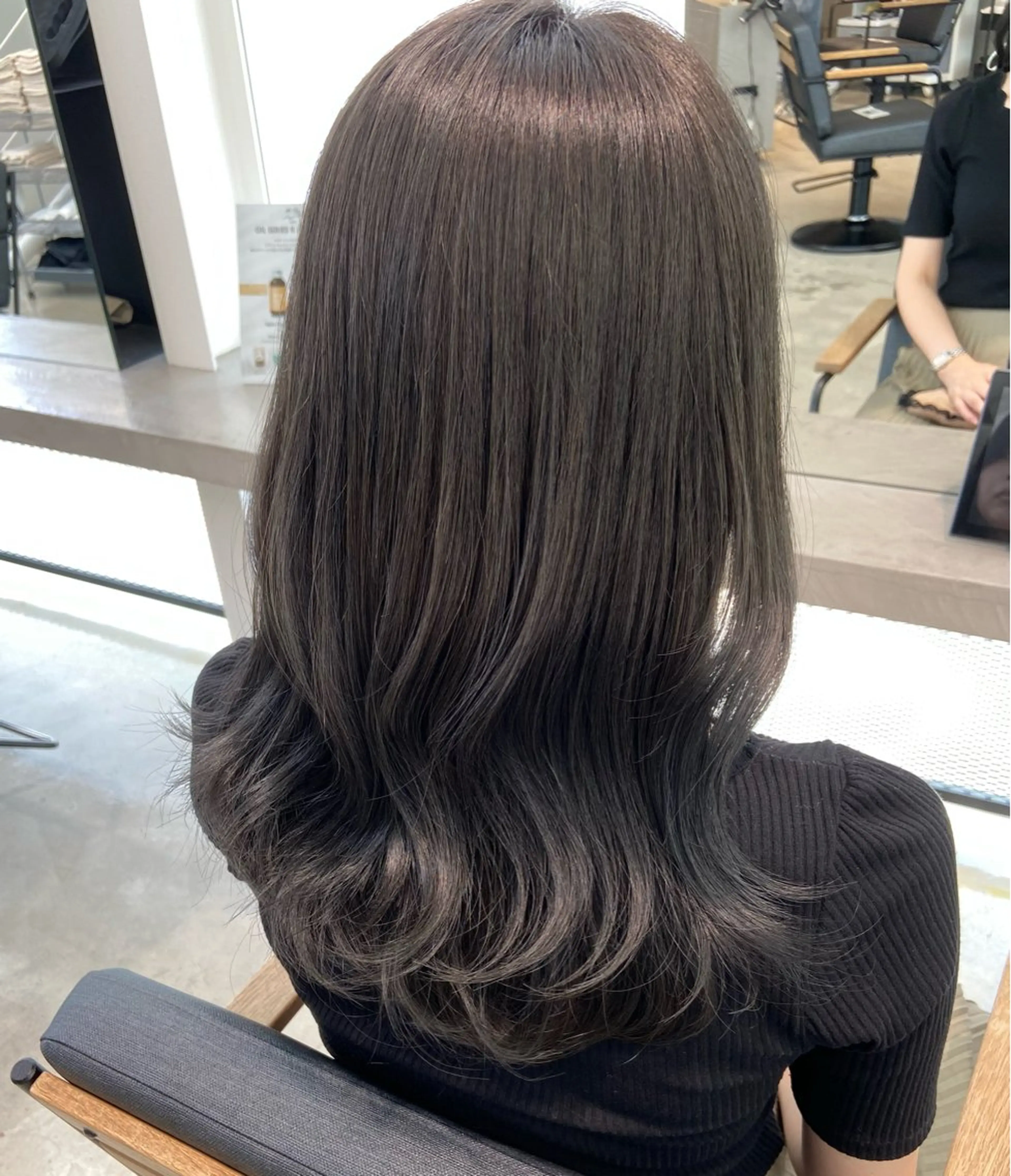 ロング カラー パーマ／ブリーチ🐏 モデル募集中 ナナホのヘアスタイル