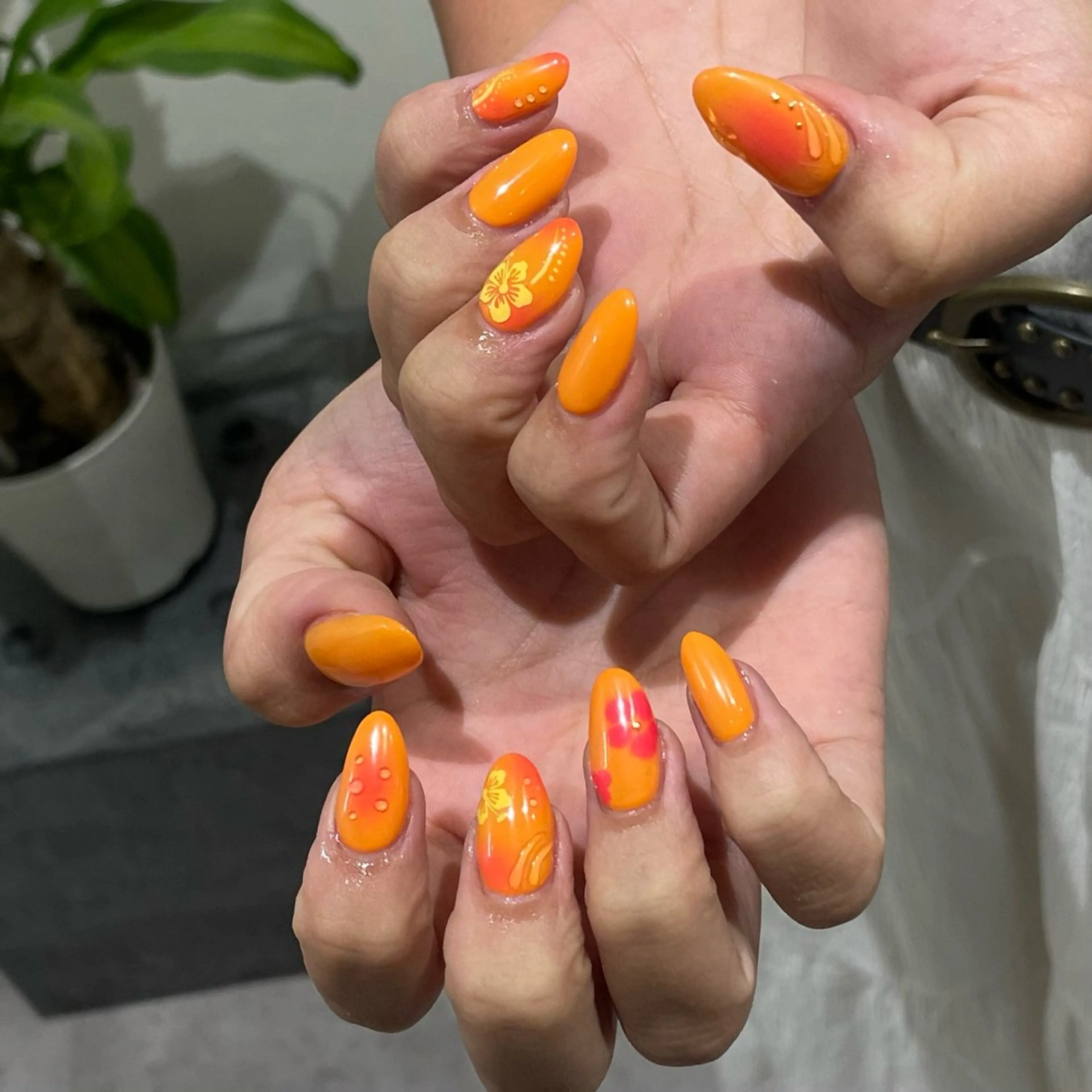 ネイル ハンドネイル IROHA NAIL Kurumi🪽🫧のネイルデザイン