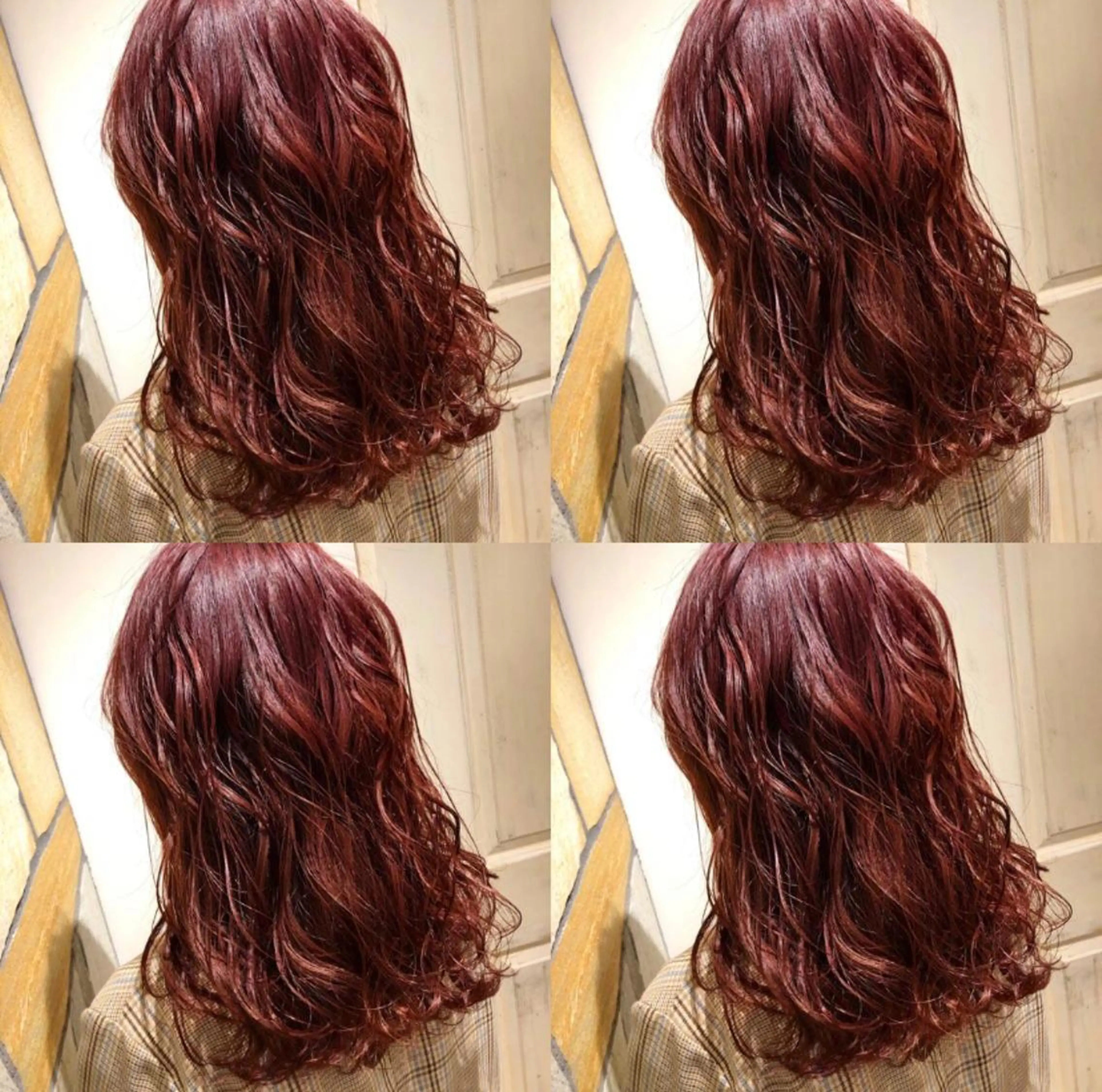 ミディアム カラー レイヤー×髪質改善 マネージャー安藤光司のヘアスタイル