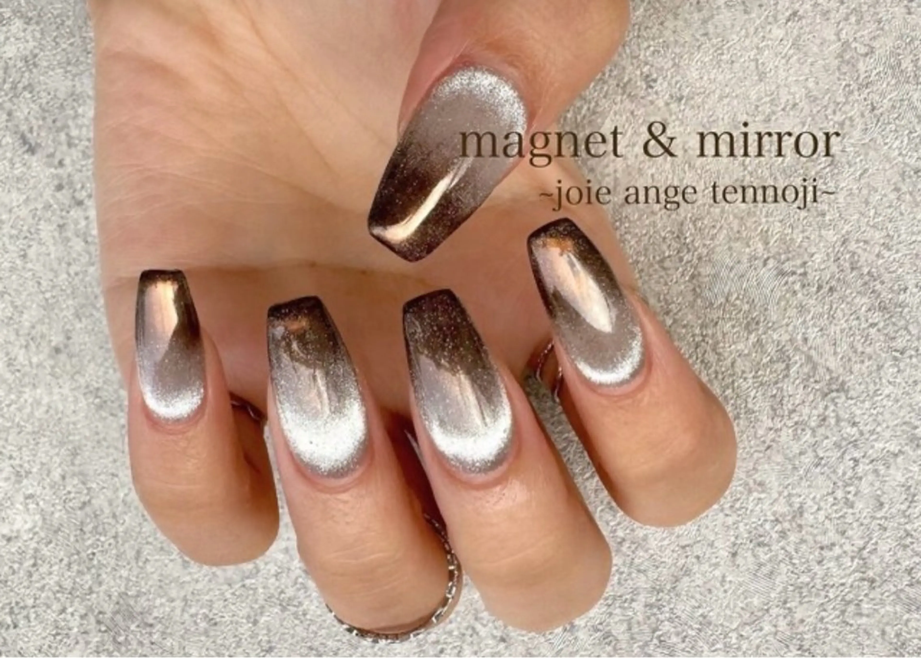 ハンド💅🏻マグネットorフラッシュ＋ミラー🫧【オフ込み】の写真