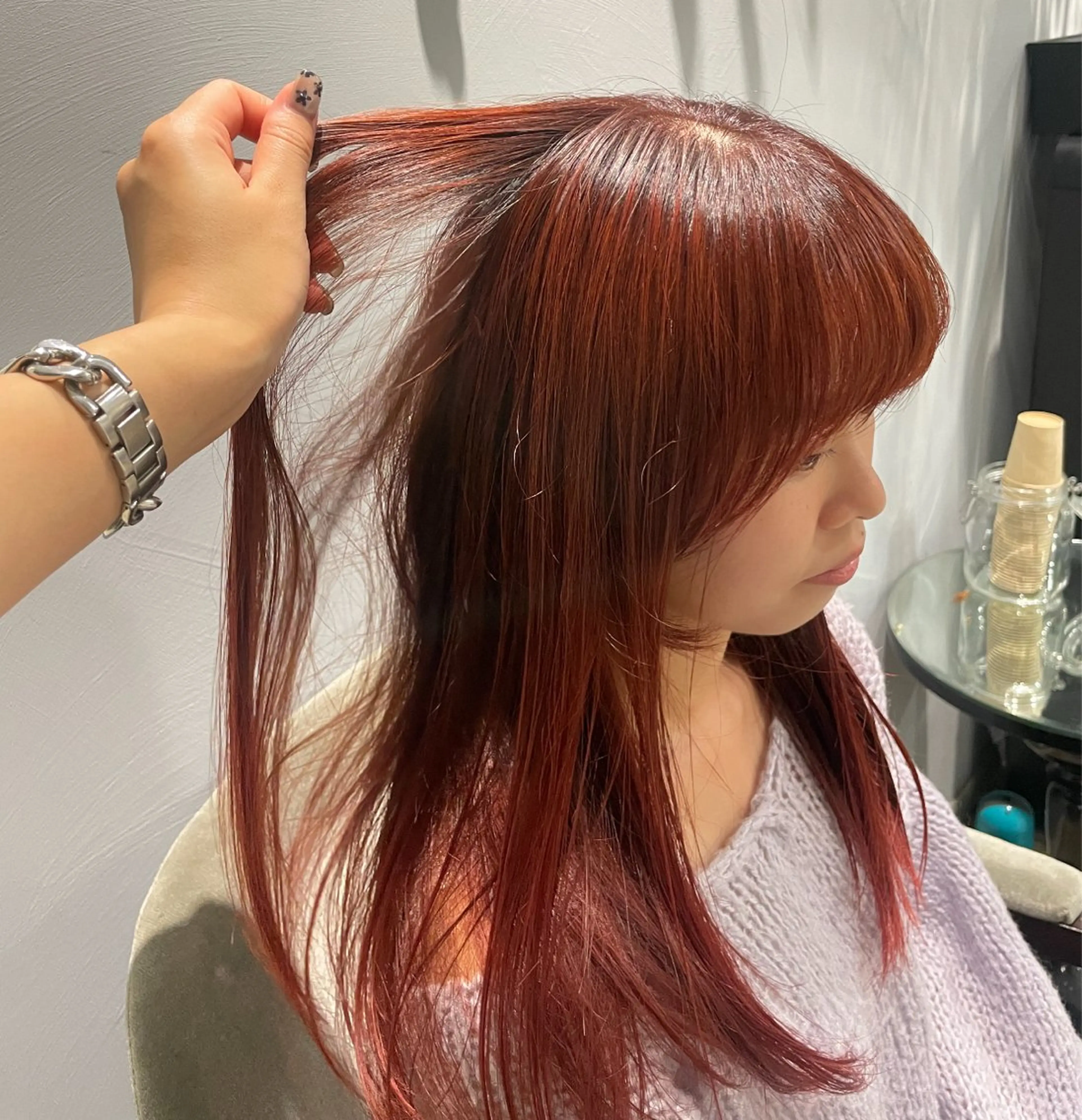 ロング カラー 🌻Reina 艶カラー/髪質改善のヘアスタイル