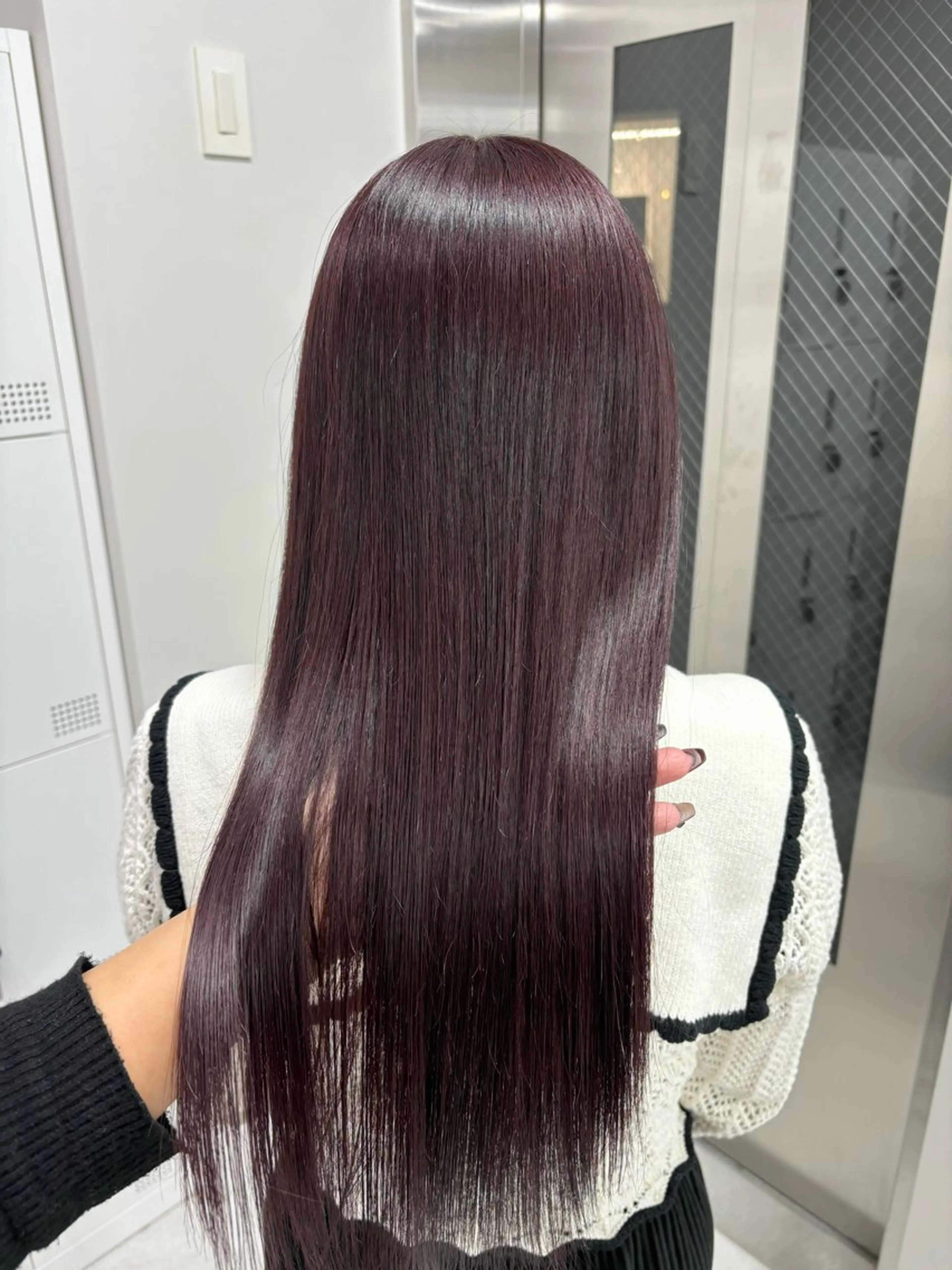 ロング カラー ラベンダーカラー ラベンダーピンク ピンクカラー カット ヘアカラー Beleza Era所属・韓国レイヤー/ 縮毛矯正🎀minaのヘアスタイル