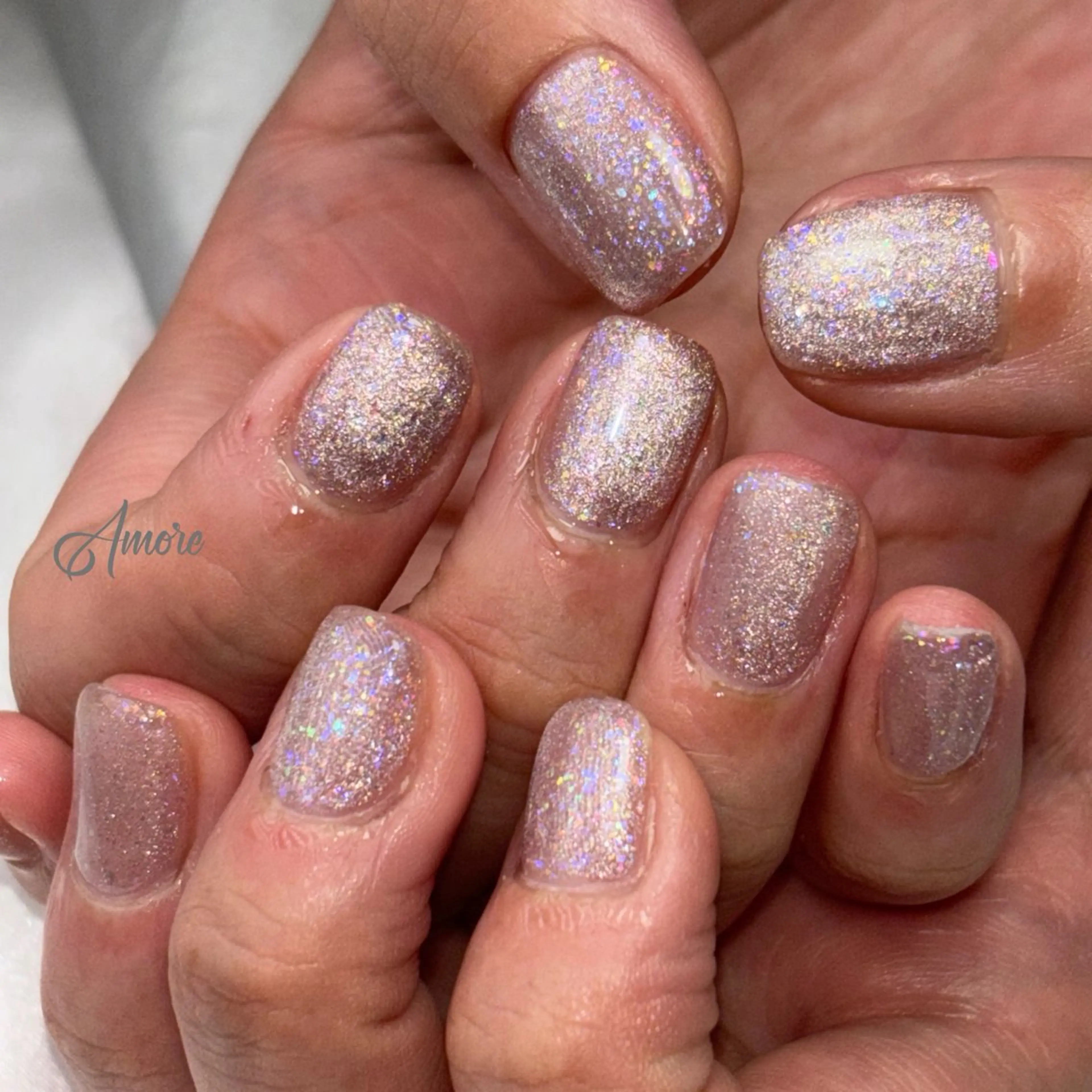 ネイル ジェルネイル キラキラネイル 韓国ネイル マグネットネイル パラジェル You kyehwaのネイルデザイン