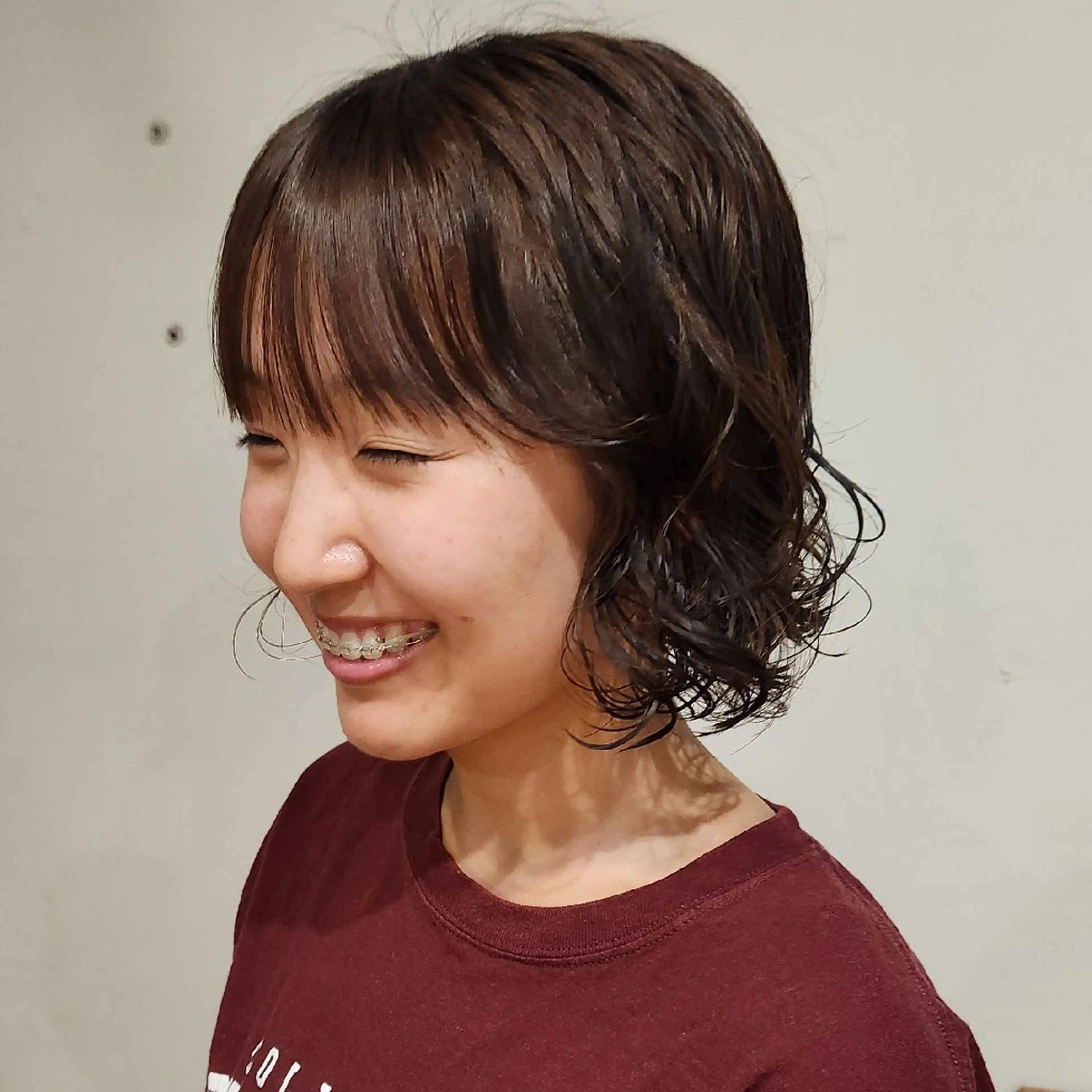 ショート パーマ カット パーマ SAVA keyaki所属・SAVA  ハヤシ マユ ✂のヘアスタイル