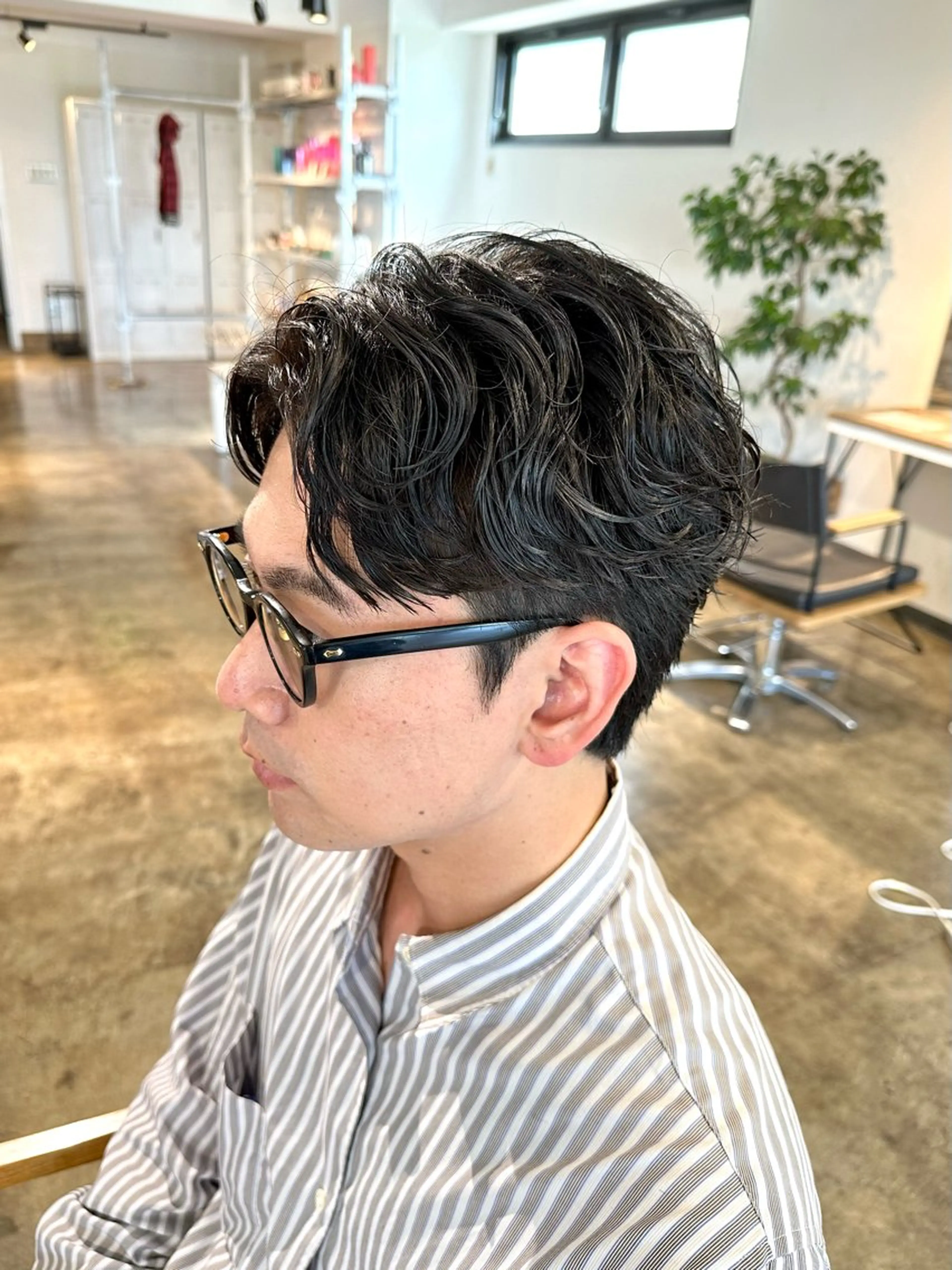 パーマ メンズ メンズパーマ 刈り上げ カット パーマ トリートメント 骨格補正施術/メンズ 専門美容師/YUYAのヘアスタイル