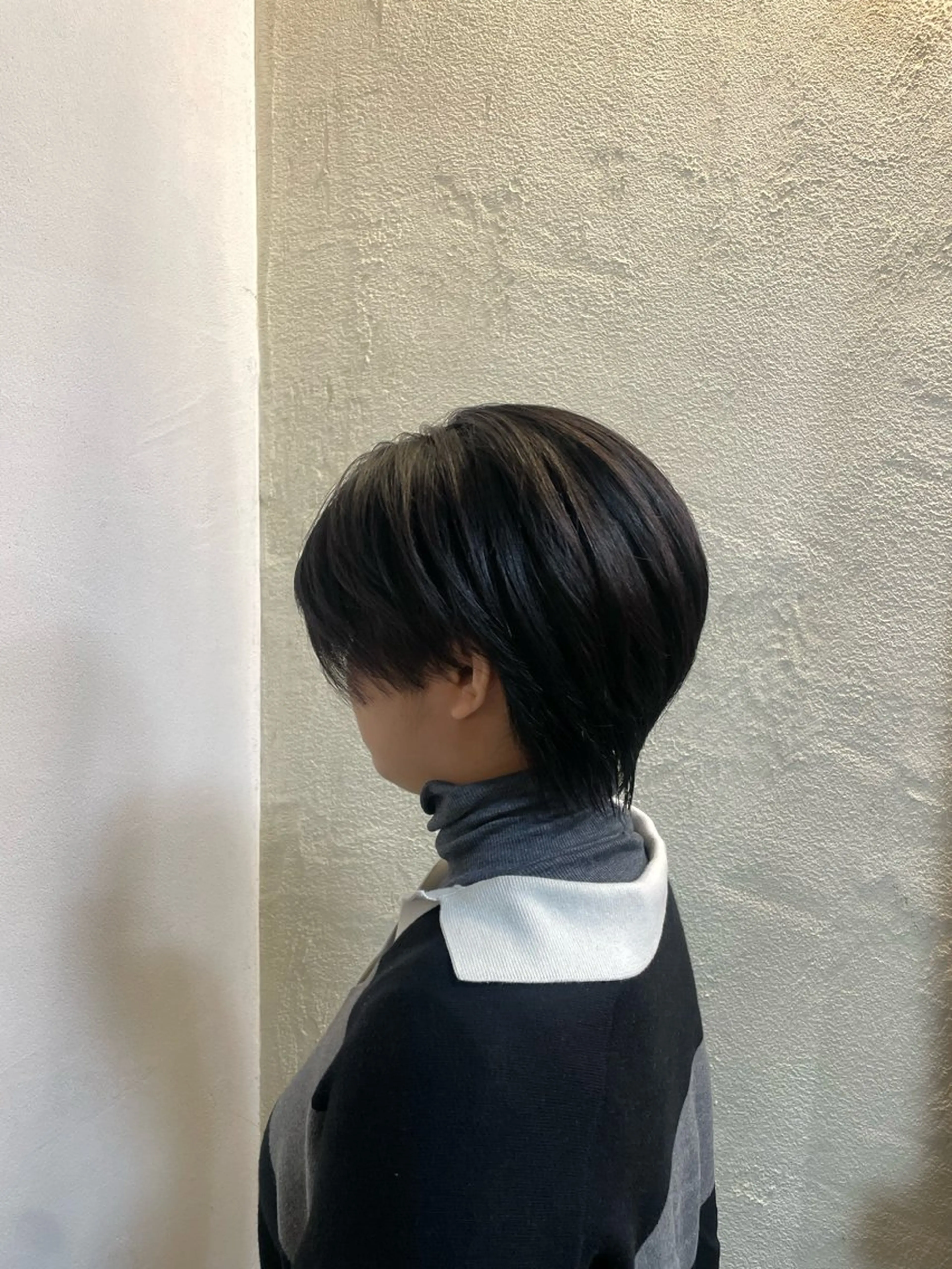 ショート ハンサムショート ショートヘア カット 大庭 萌瑚のヘアスタイル