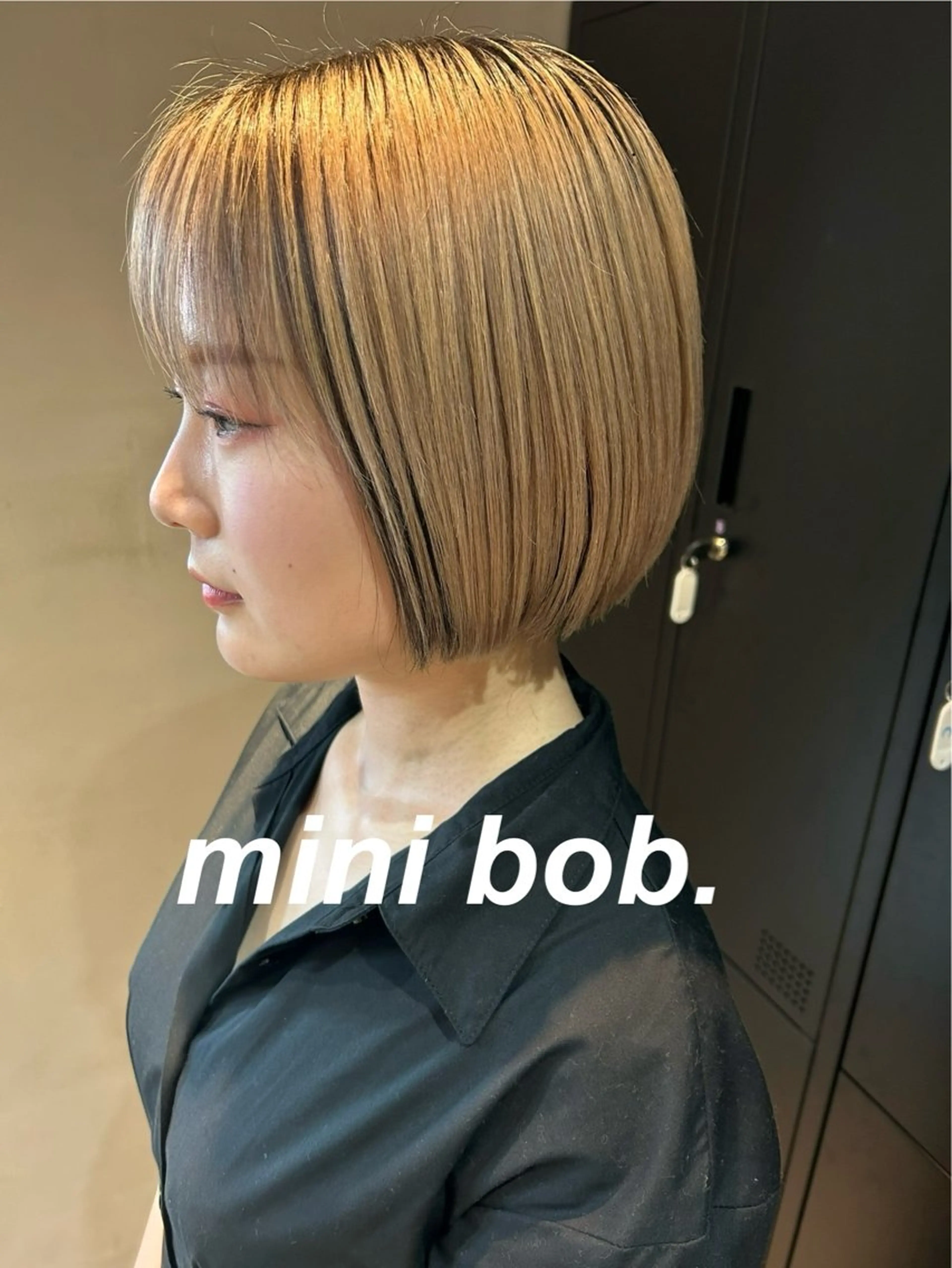 ショート Lani hair salon所属・野洲/髪質改善/ 田中瑠生のヘアスタイル