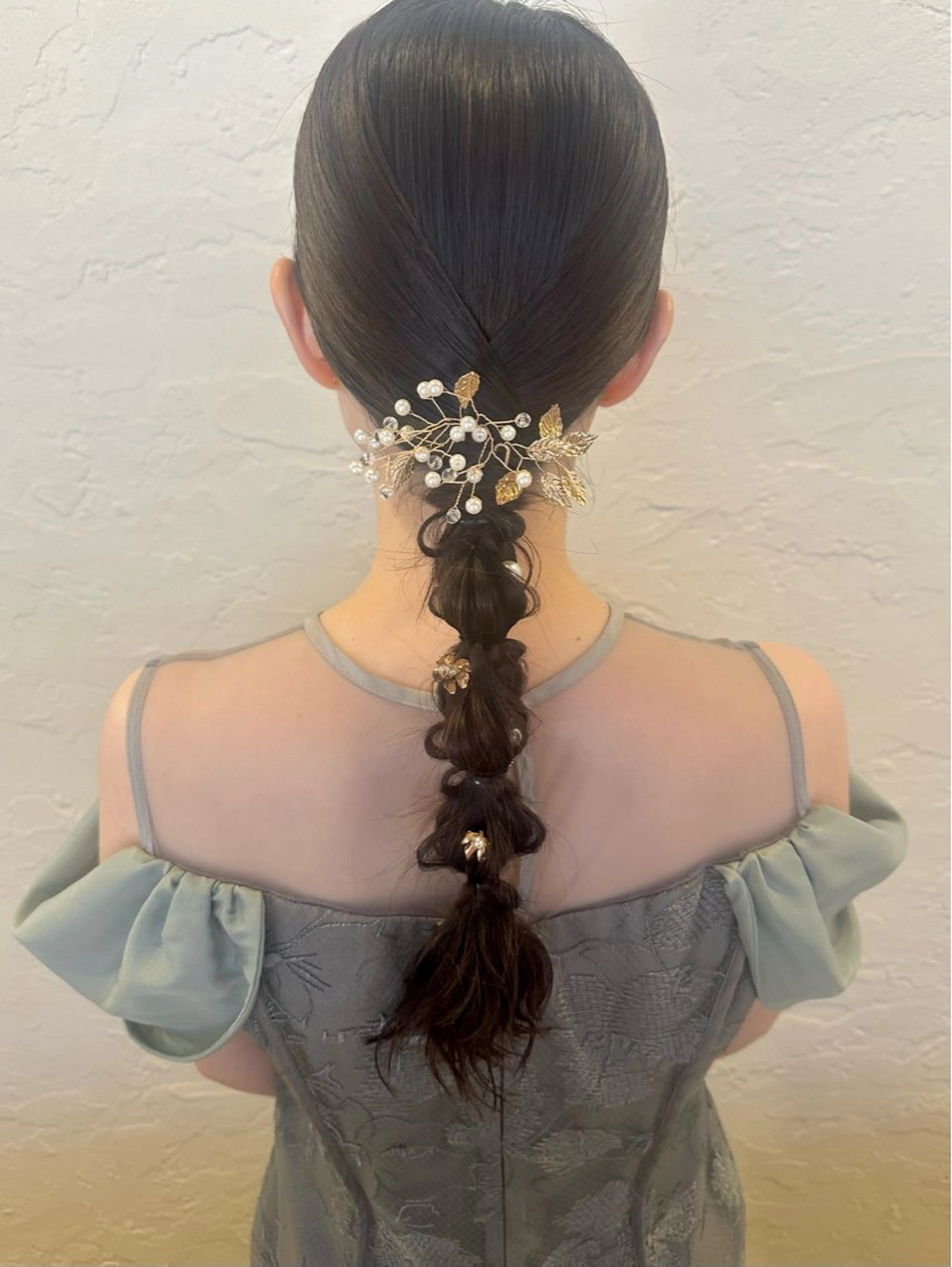 ヘアアレンジ 結婚式・ブライダル ヘアセット SUNS by TRUNK所属・✄折橋 彩花🐶🍑のヘアスタイル