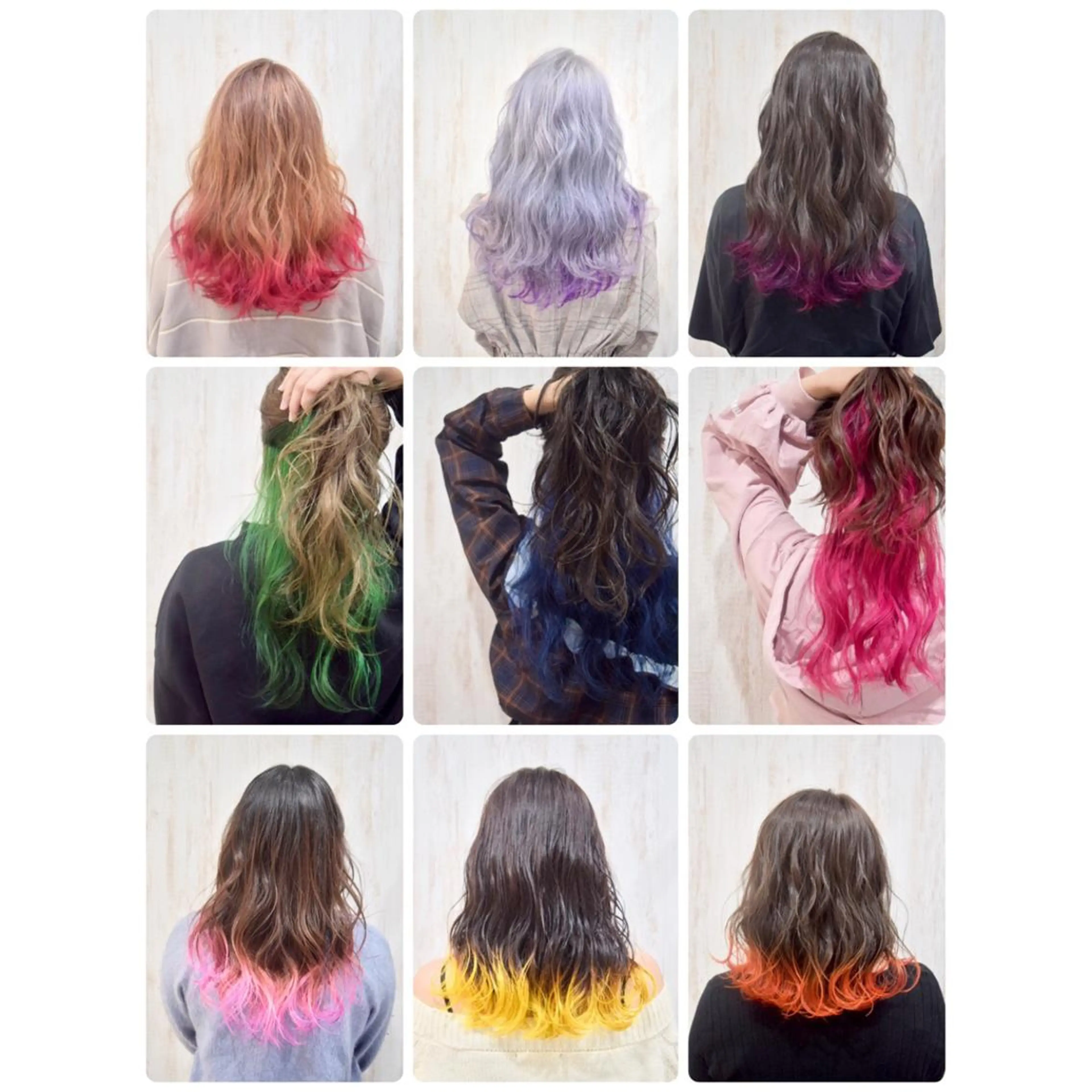 ミディアム GATE.所属・GATE. staffのヘアスタイル