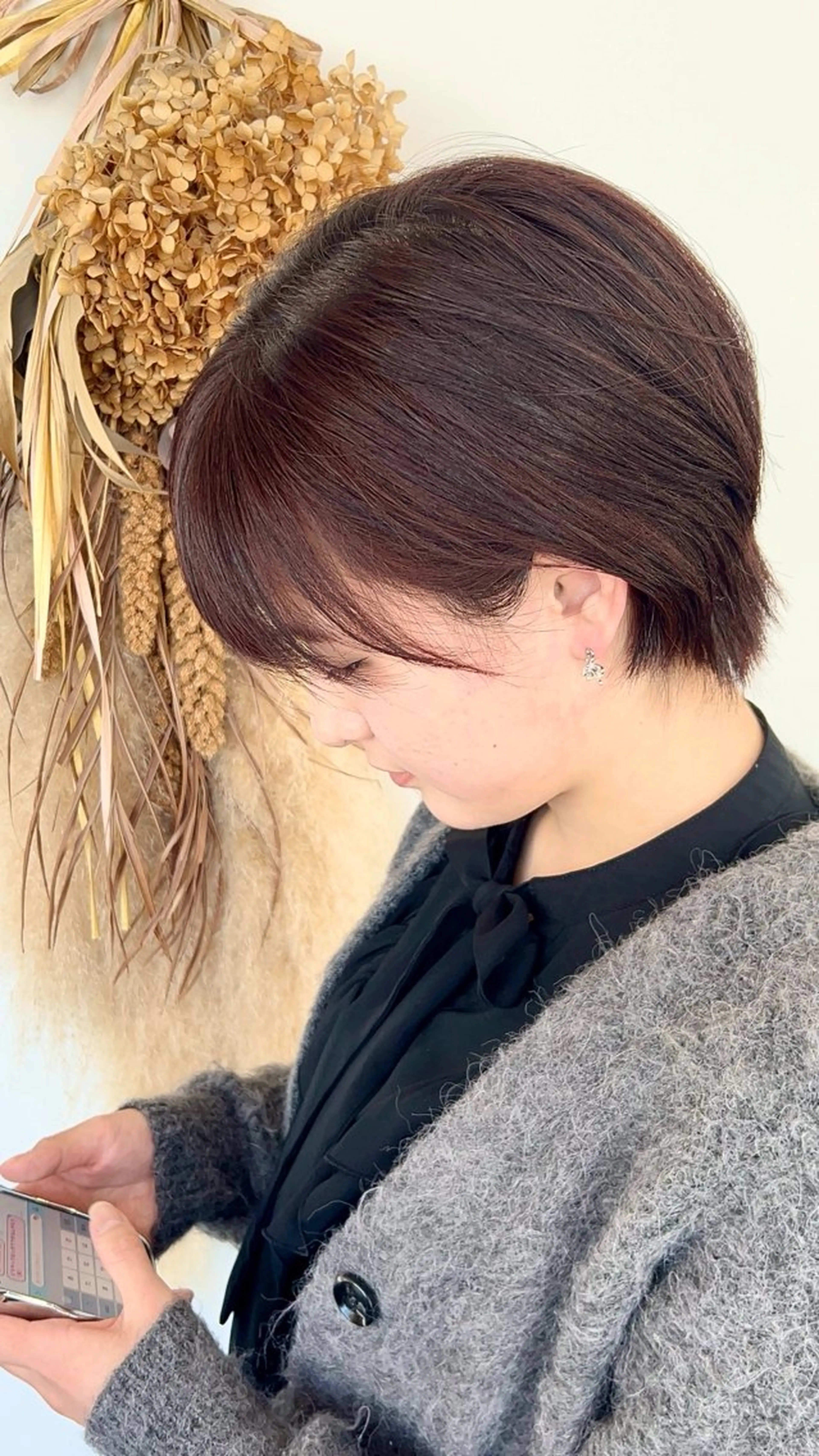 ショート オレンジブラウン ショートヘア フルヤ ユウキのヘアスタイル