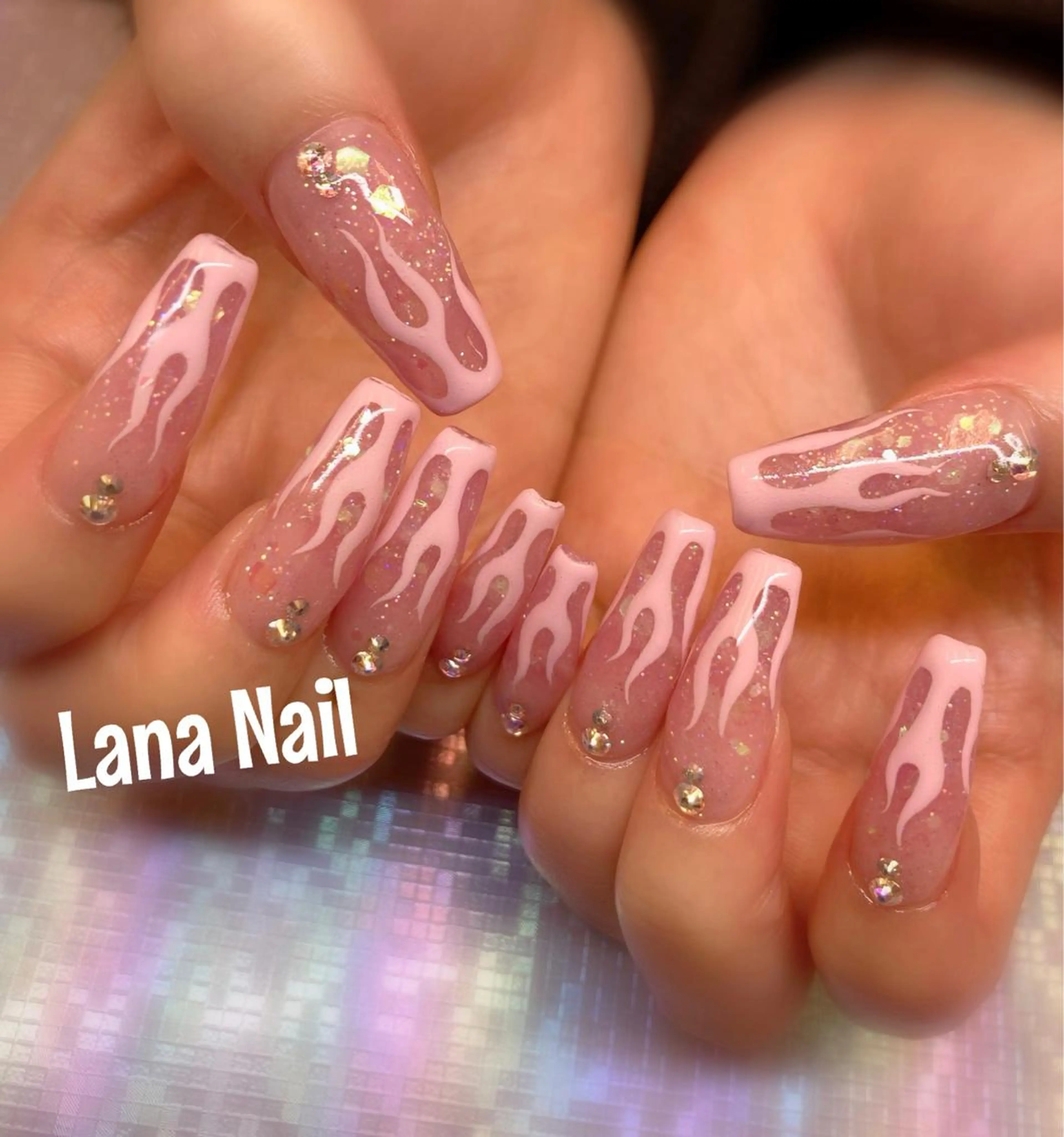 ネイル スカルプネイル Lana Nail所属・Lana Nailのネイルデザイン