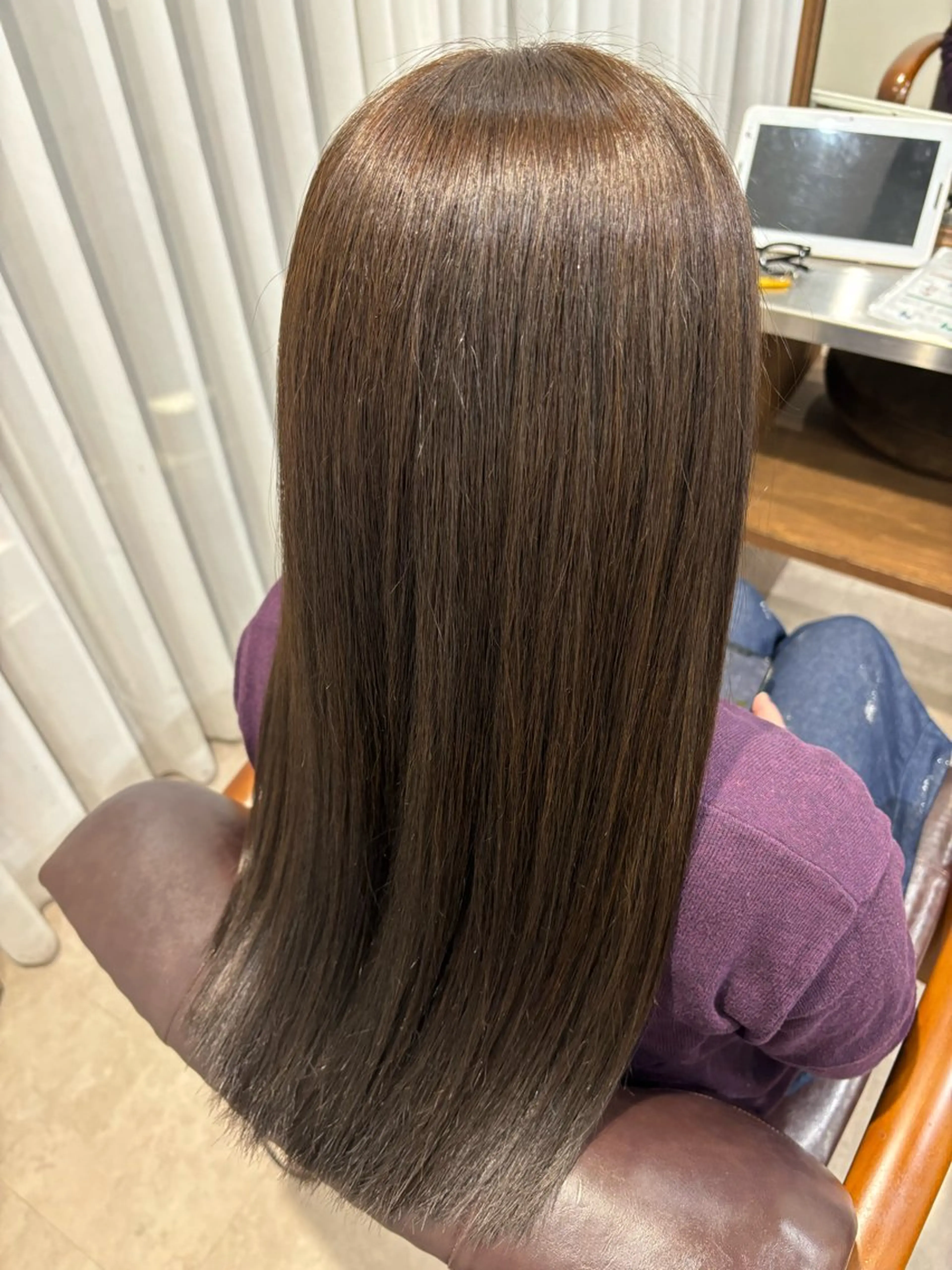 カラー グレージュ オリーブグレージュ オリーブグレー CIEL FUKUOKA所属・🎀CIEL RIRU🎀のヘアスタイル