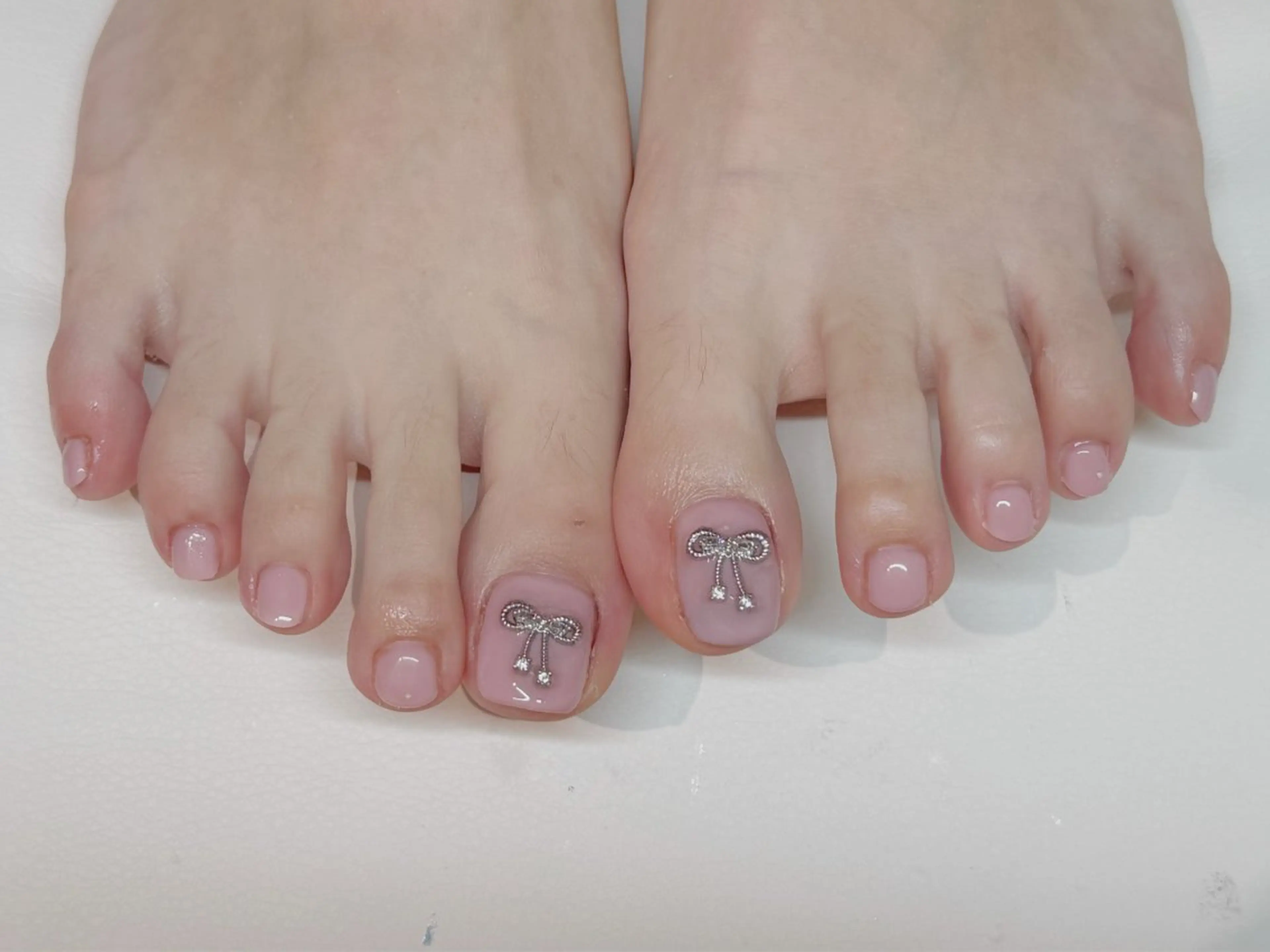 【フットネイル】ワンカラー《初回ソフトジェルオフ無料》の写真