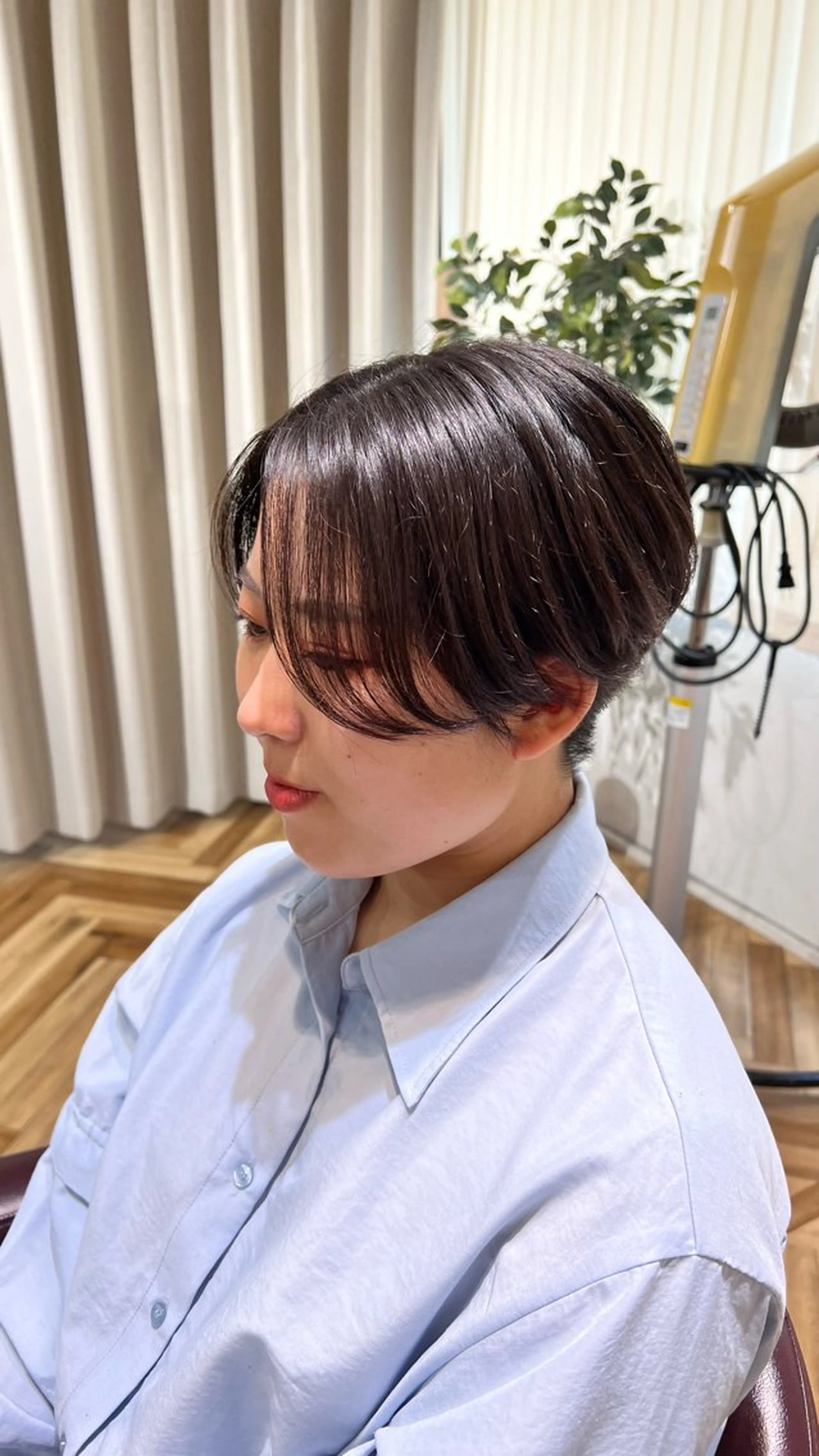 ショート カラー ヘアカラー トリートメント 🌞レイヤー×カラー 前川那津美🌞のヘアスタイル