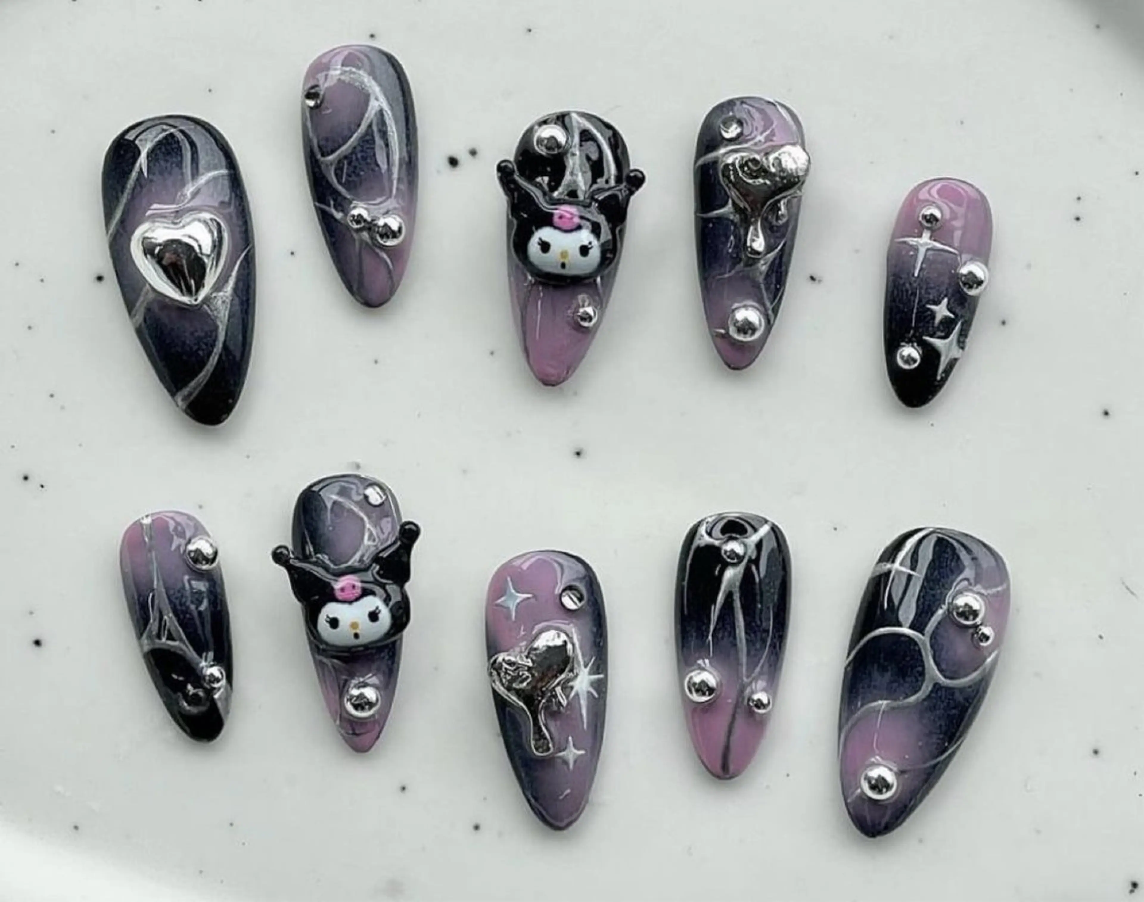 ネイル アートネイル フットネイル フレンチネイル ジェルネイル 韓国ネイル Kawaii Nail Salon所属・YURI NAIL NARITAのネイルデザイン