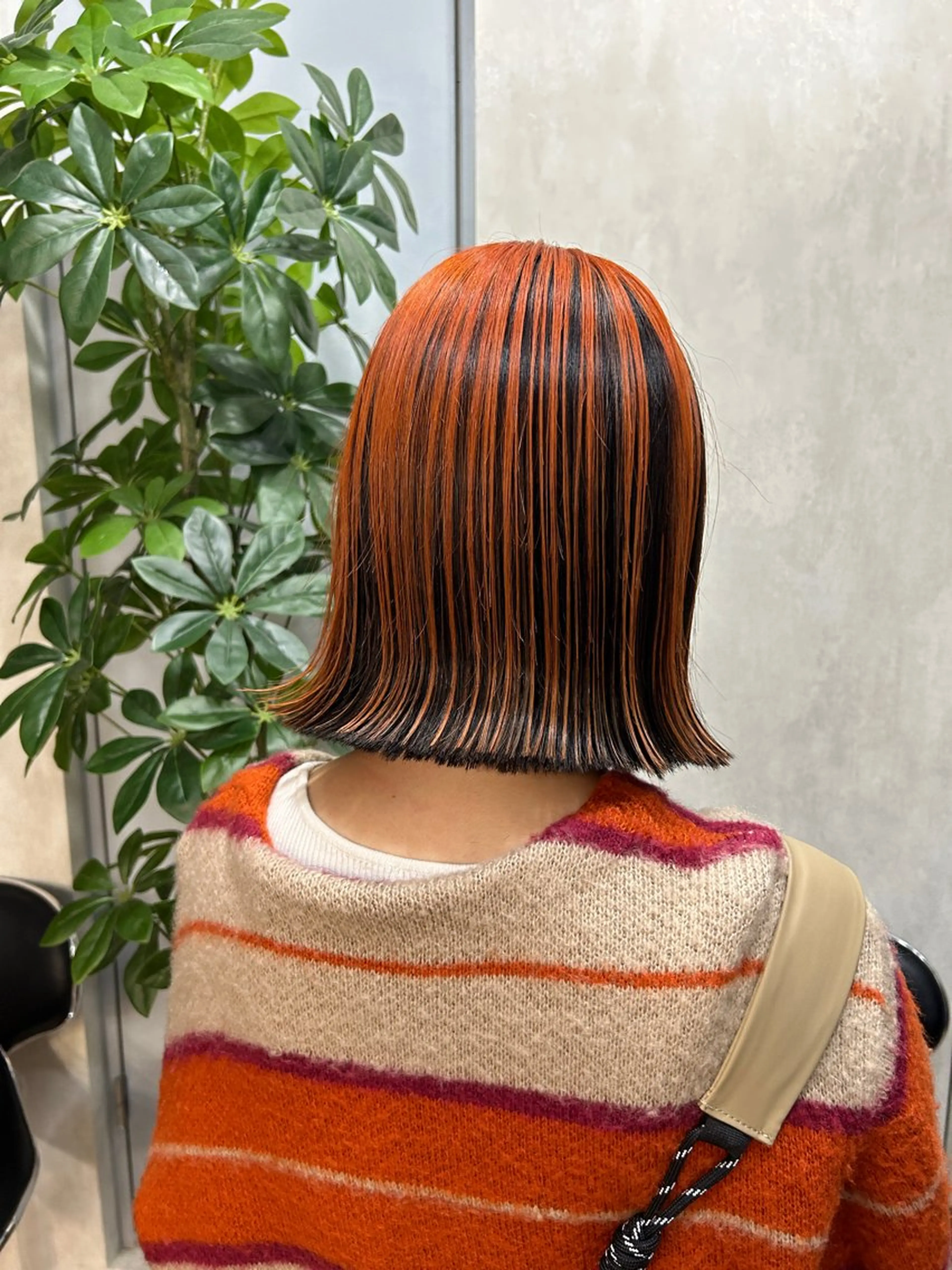 ミディアム カラー カット ヘアカラー トリートメント 新宿/美髪矯正 髪質改善/韓国風山本のヘアスタイル