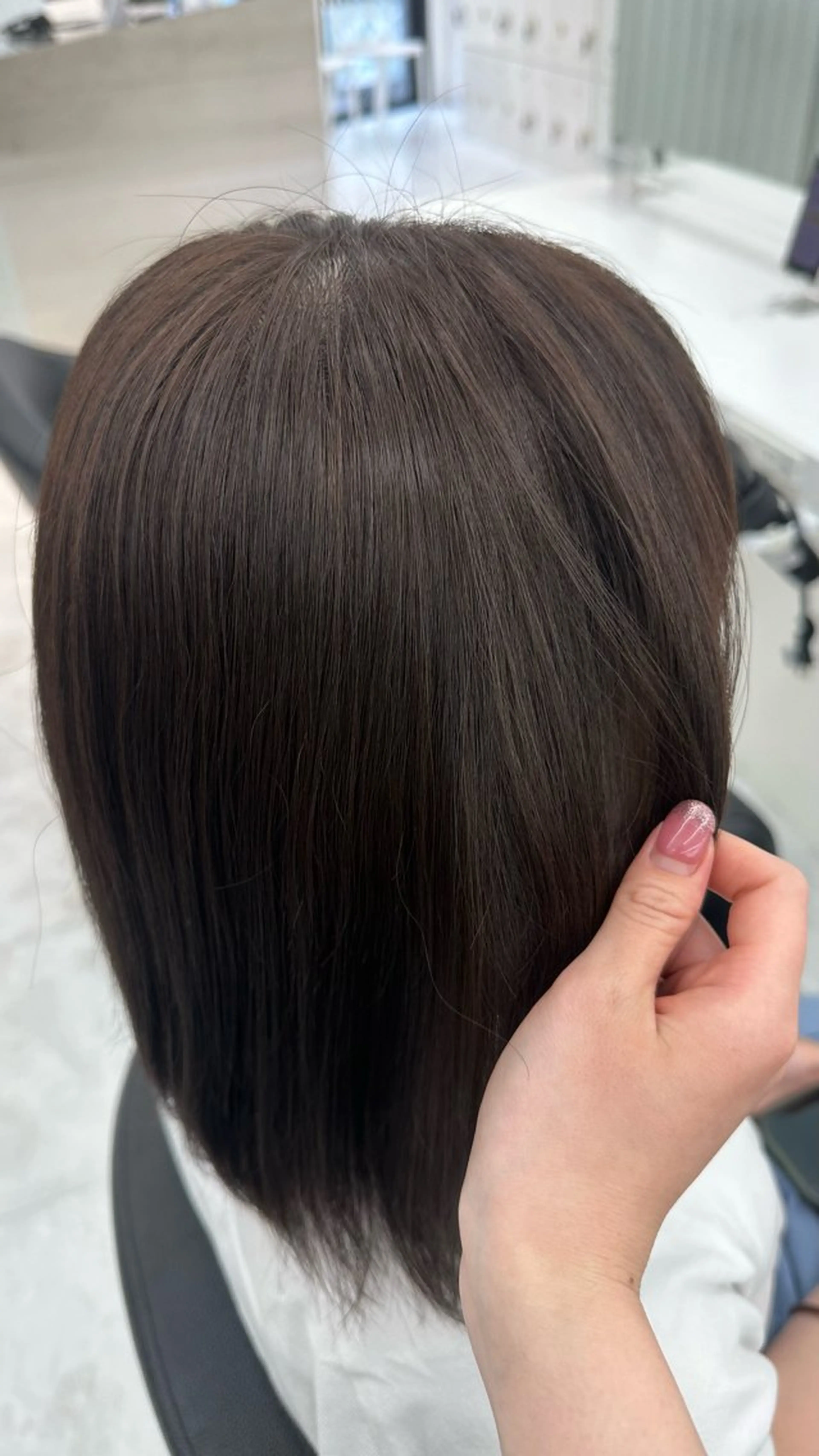 ミディアム カラー カット ヘアカラー トリートメント ヘッドスパ ヘアセット ガーリーstyle ❤︎misaki🏹のヘアスタイル