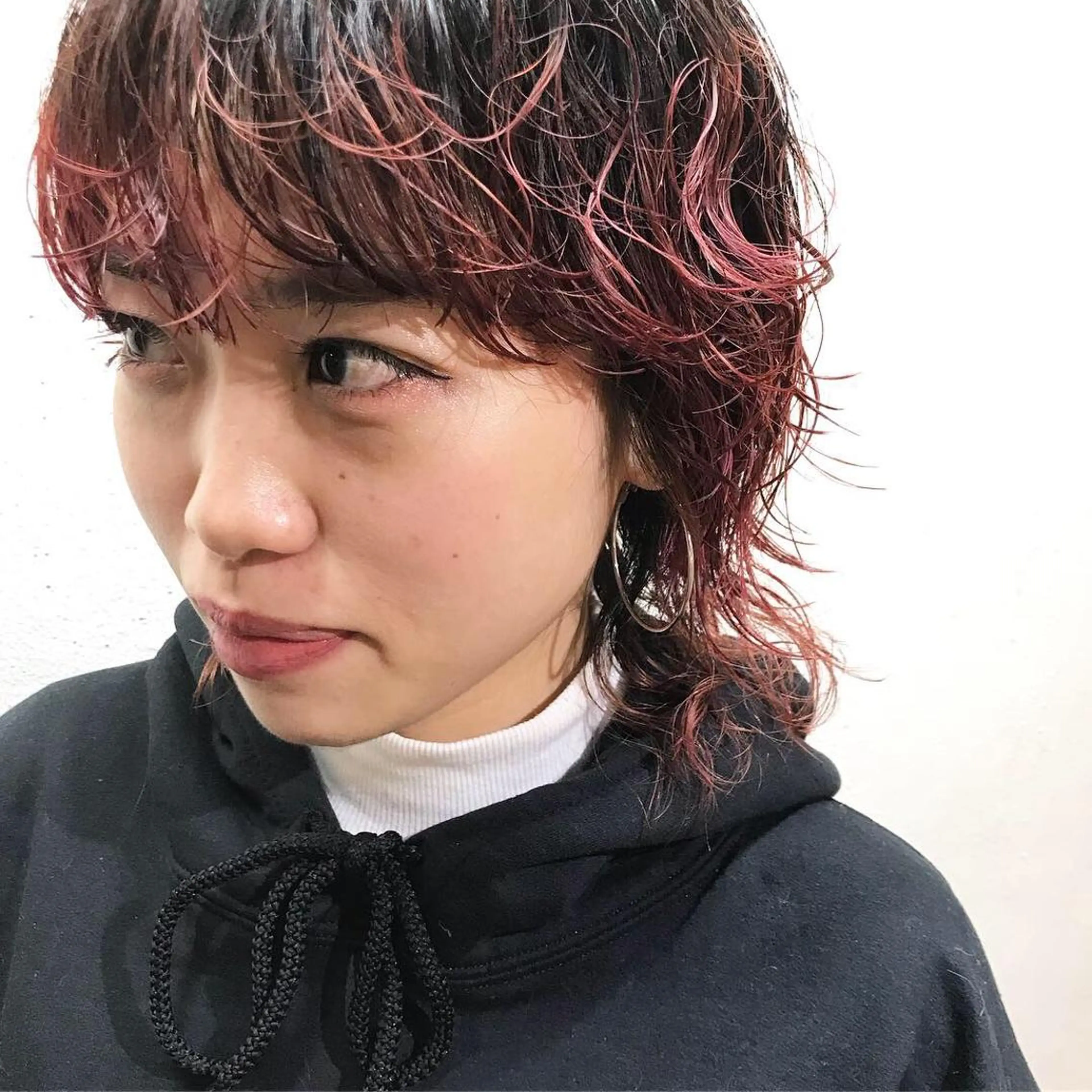 ミディアム カラー カット ヘアカラー トリートメント 下北沢 soiのヘアスタイル