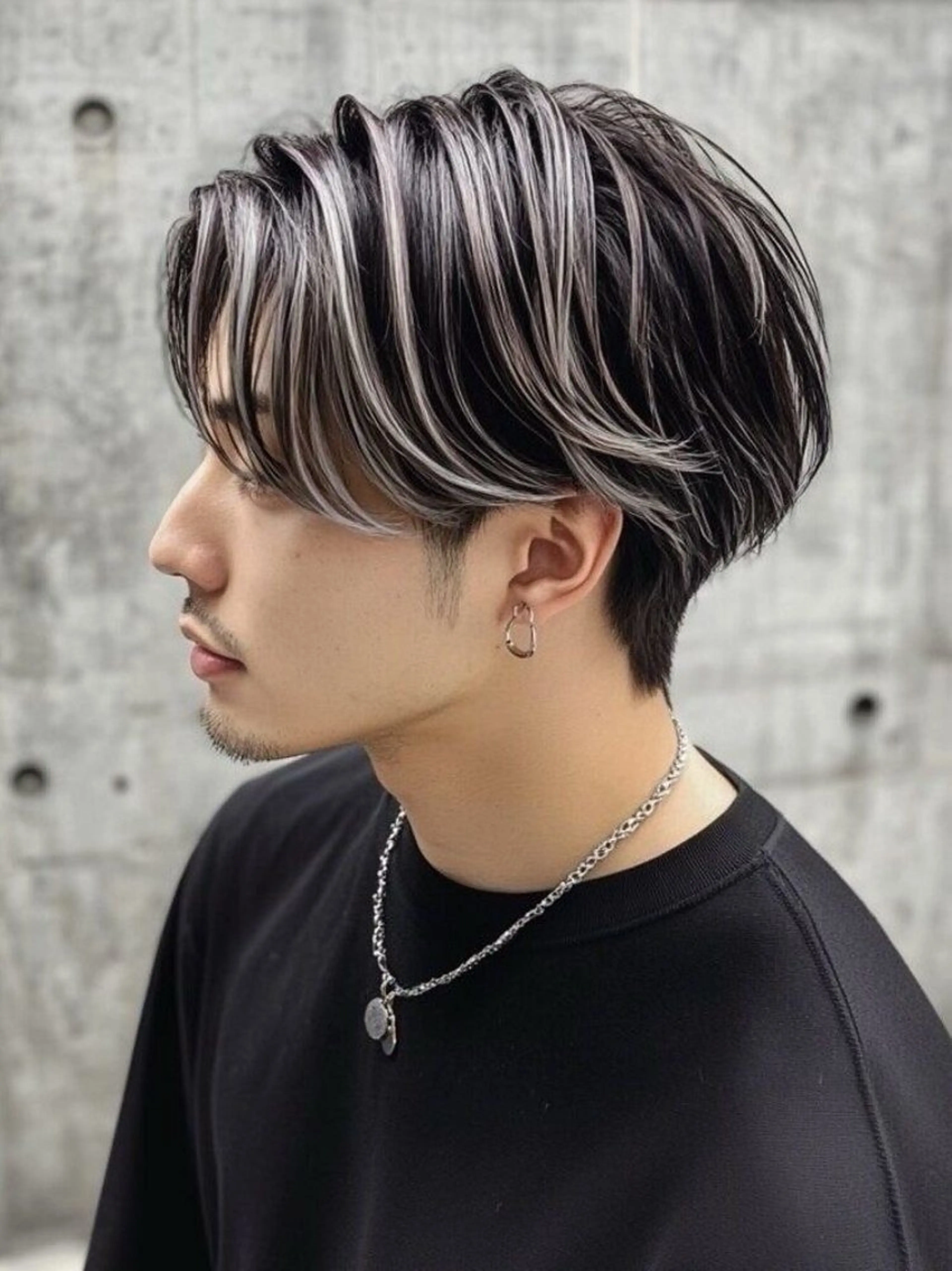 ショート カラー メンズ SALOWIN名古屋Suite店所属・名古屋のメンズ特化 美容師/わたるのヘアスタイル