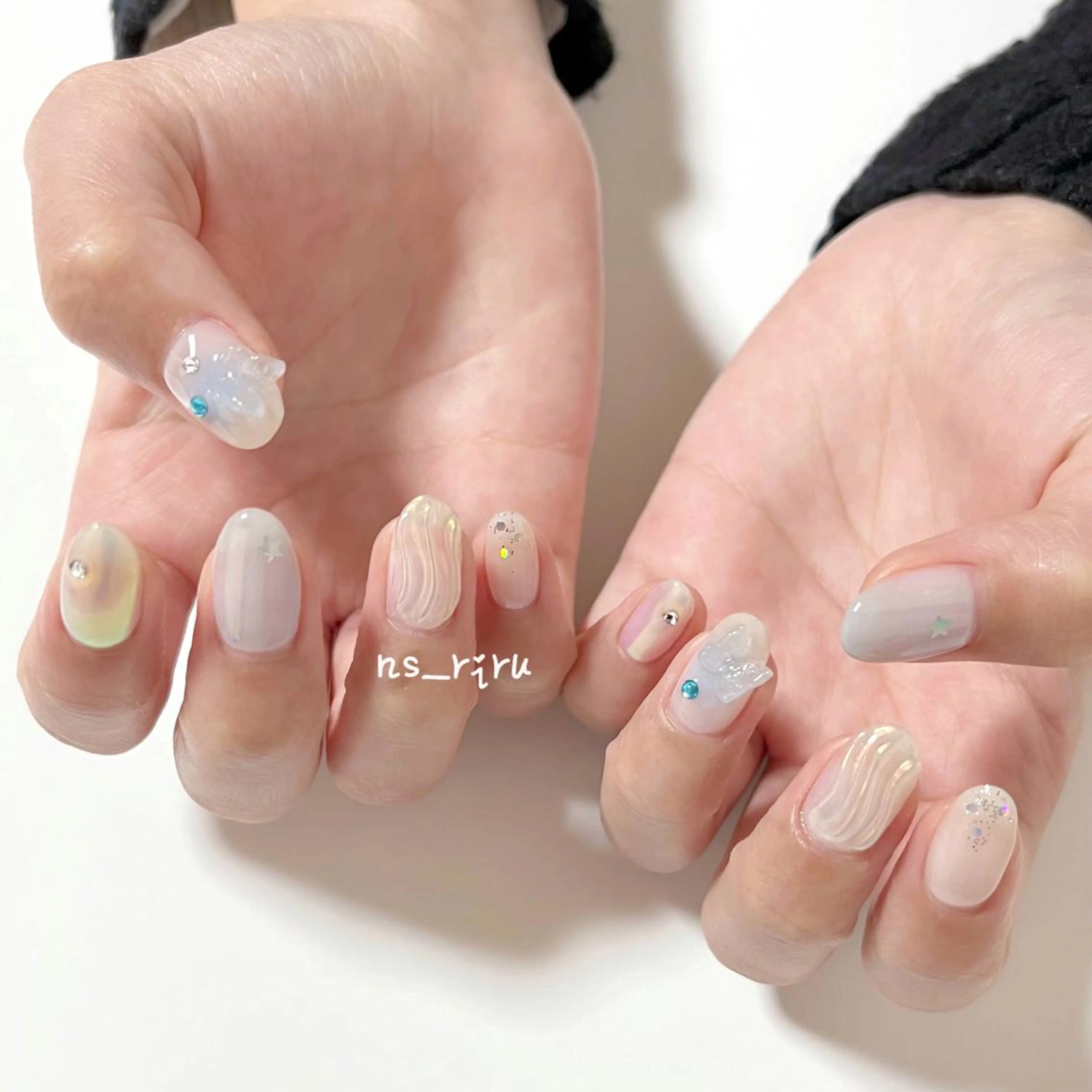 ネイル Nail salon - riru -所属・ネイリスト Nokaのネイルデザイン