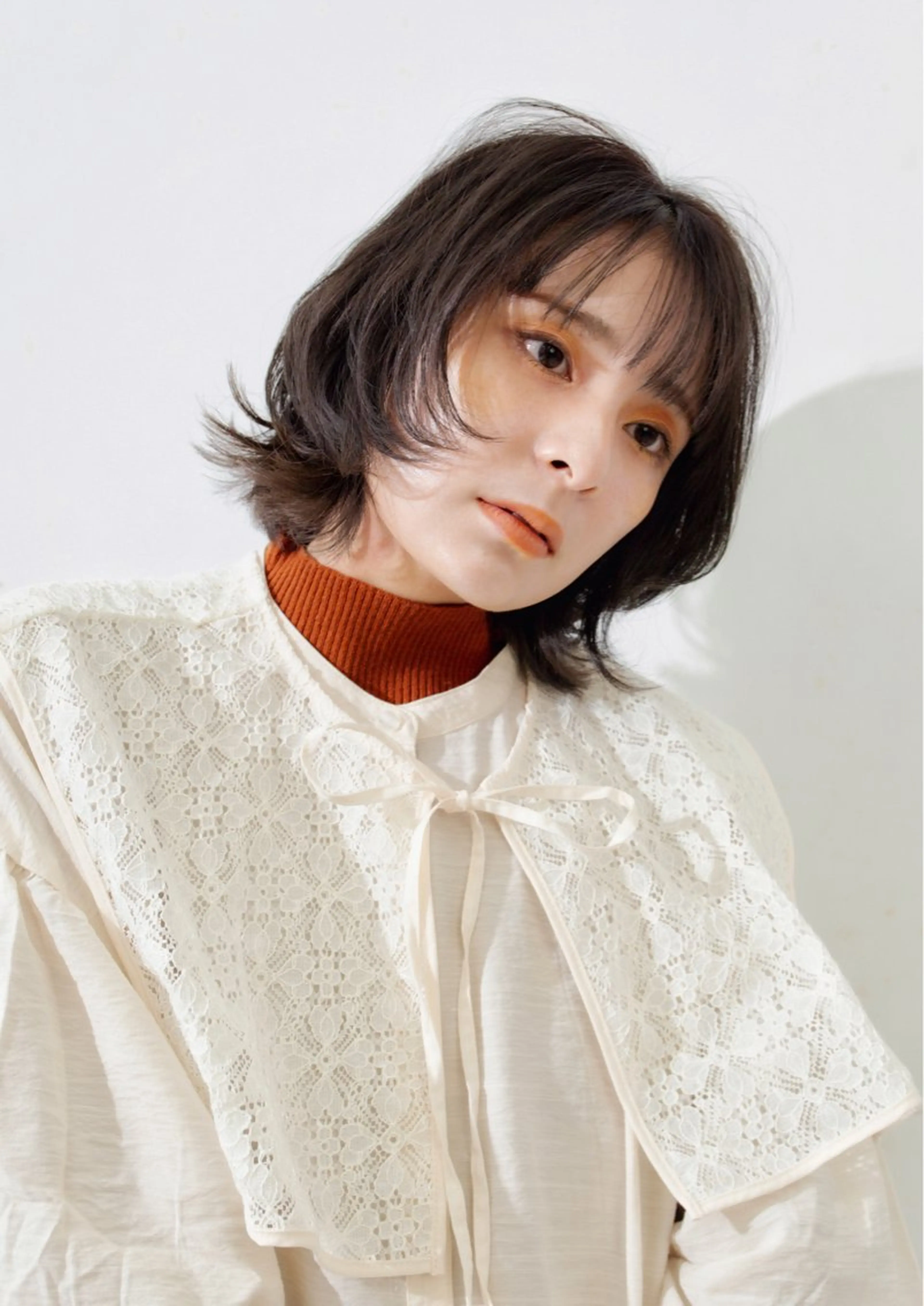 ミディアム カラー ヘアアレンジ 成田 悠里【鶴見 BONECCA】のヘアスタイル