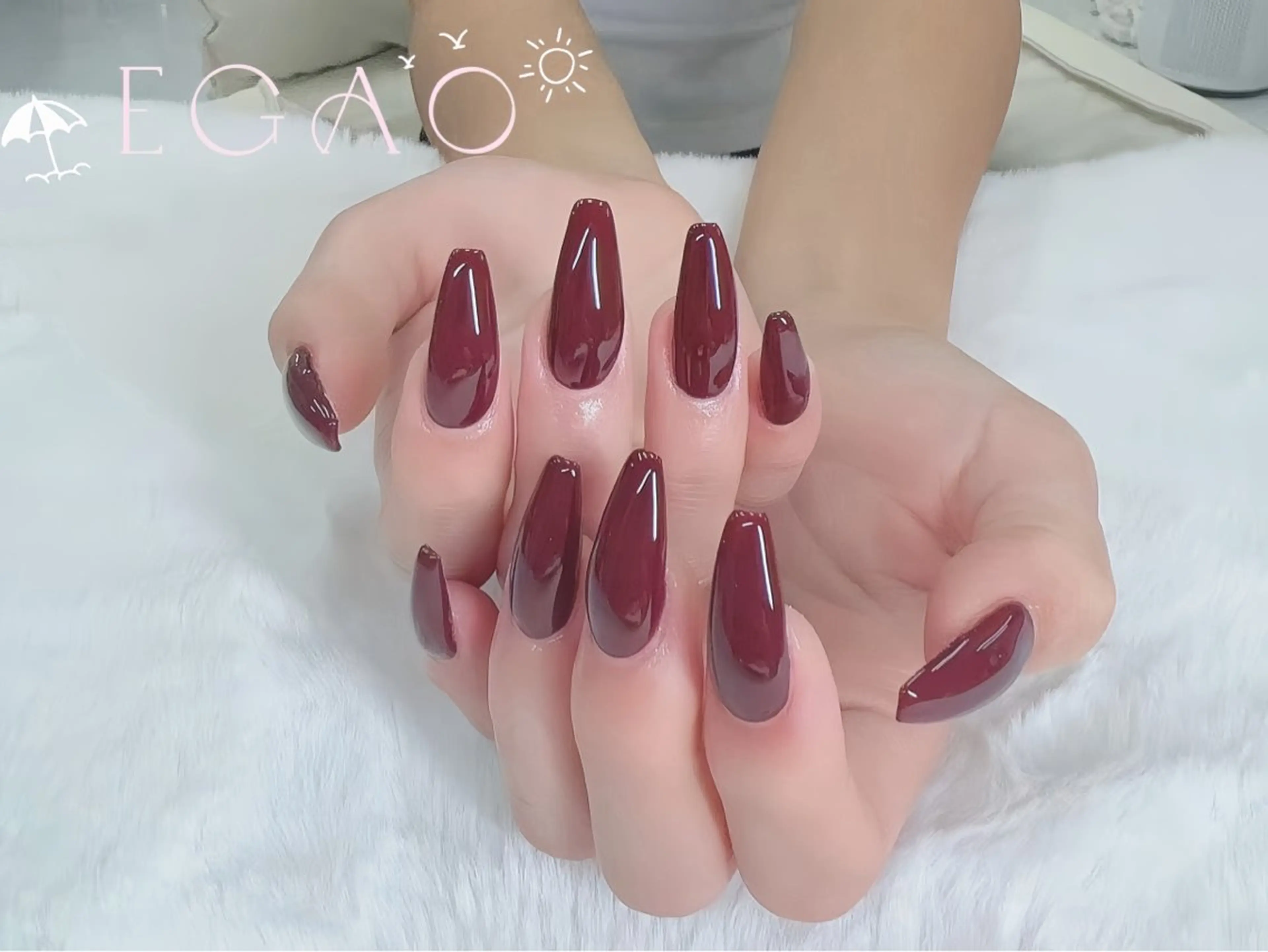 ネイル アートネイル フットネイル フレンチネイル ジェルネイル グラデーション ハンドネイル Egao Nail Salonのネイルデザイン