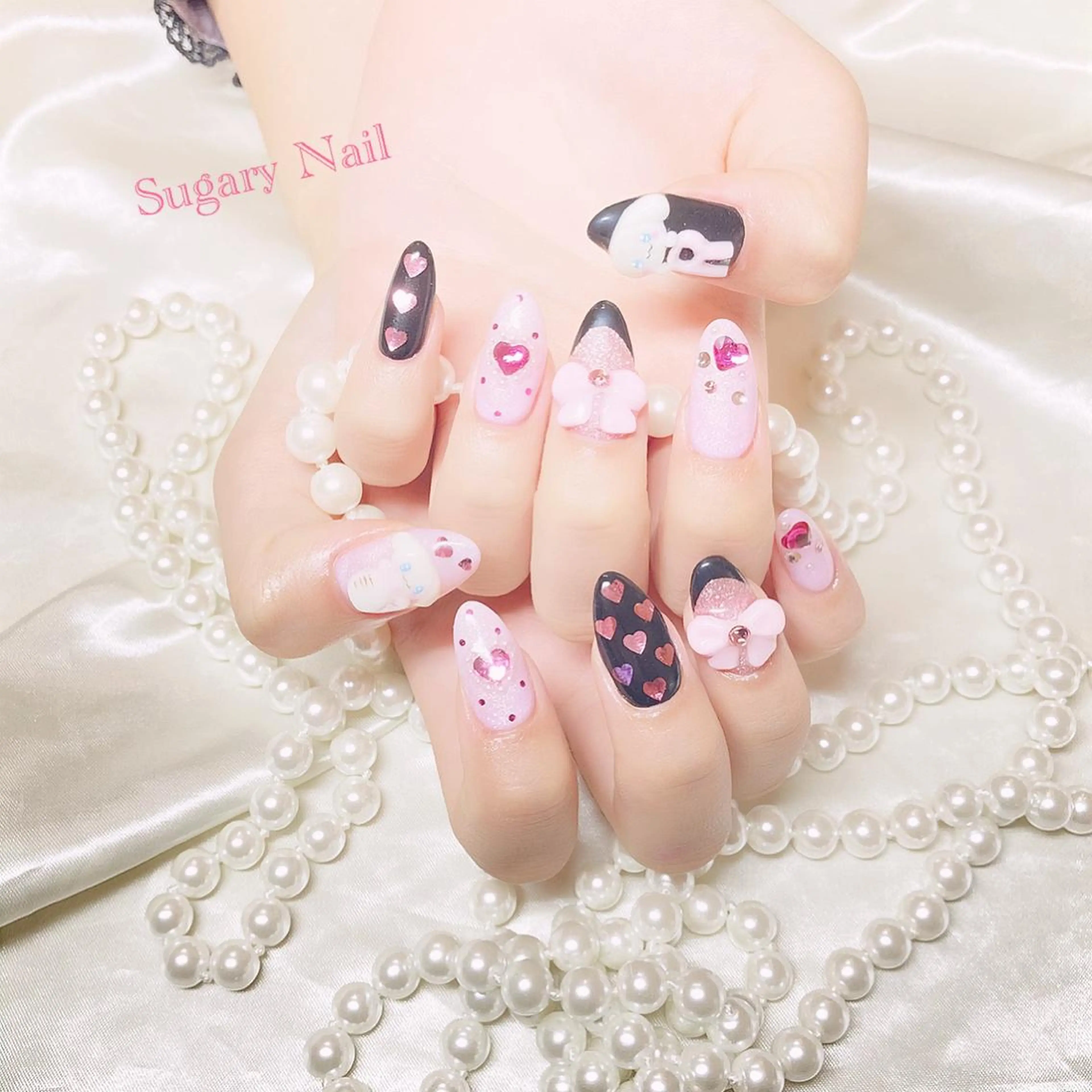 ネイル アートネイル ハンドネイル フットネイル SugaryNail Rinaのネイルデザイン