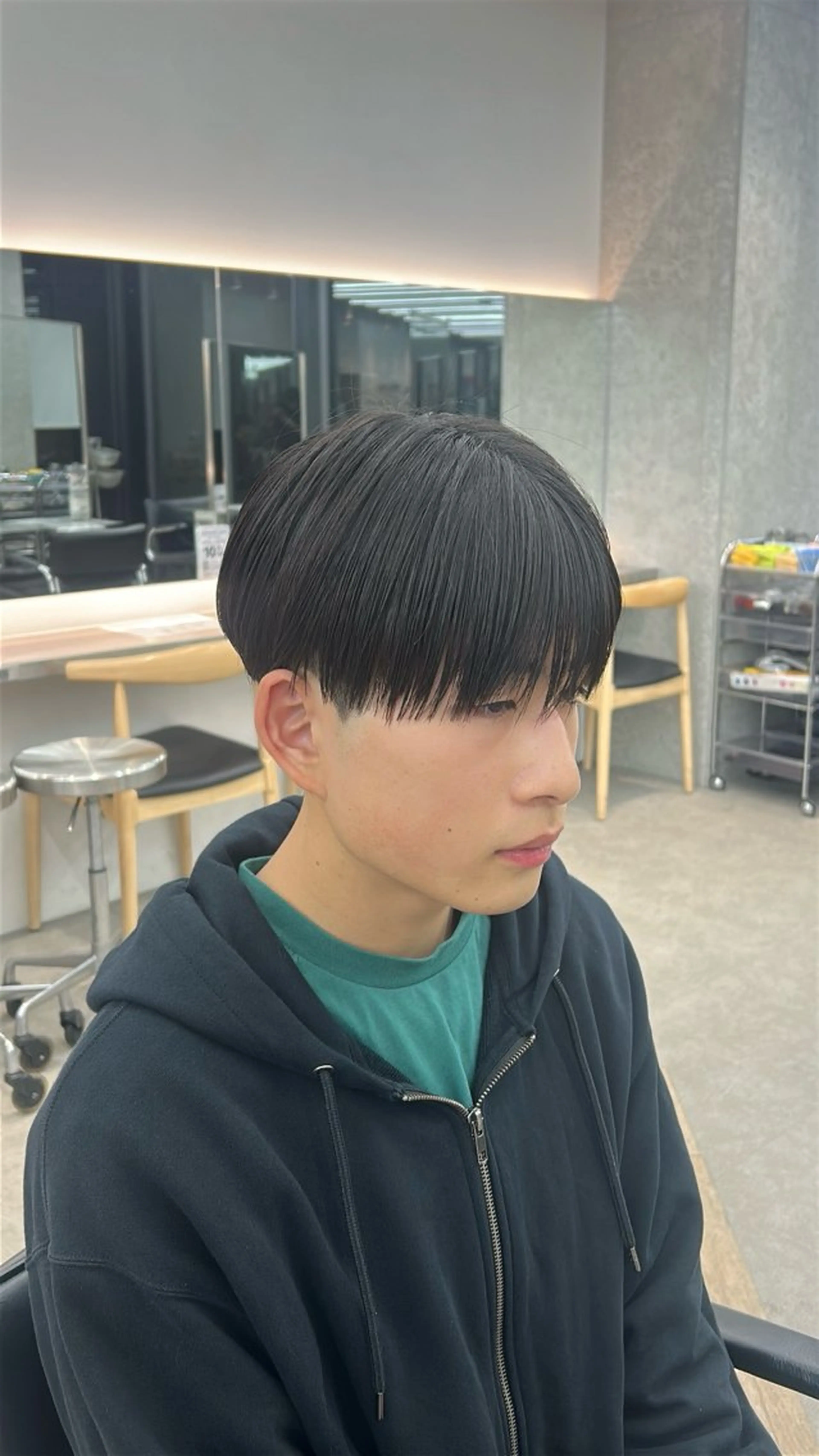 パーマ メンズ マッシュ カット 縮毛矯正 🌀湯浅禅也🌀 /シャドウパーマ/栄のヘアスタイル