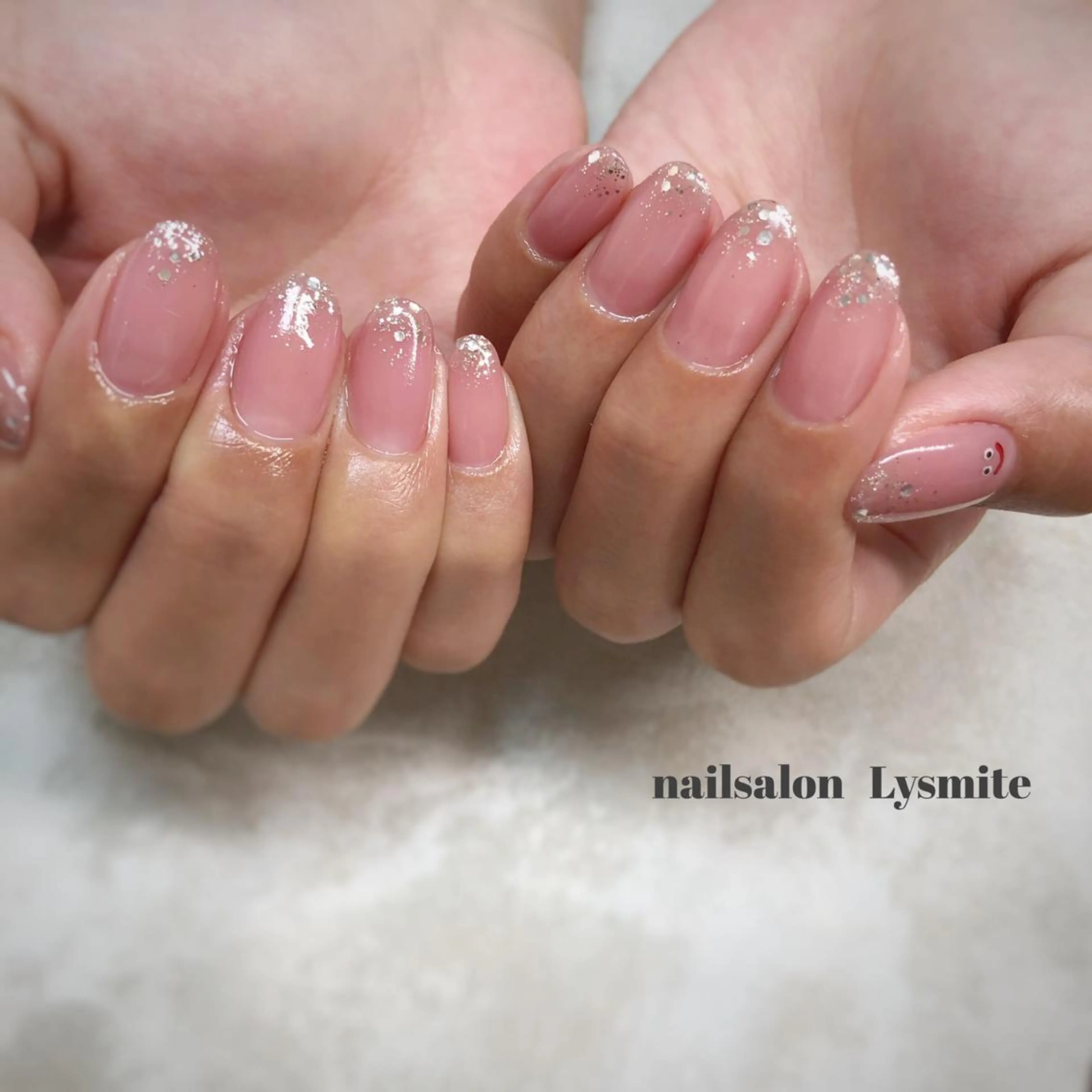 ネイル シンプルネイル ハンドネイル Lysmite所属・岩本 美香のネイルデザイン