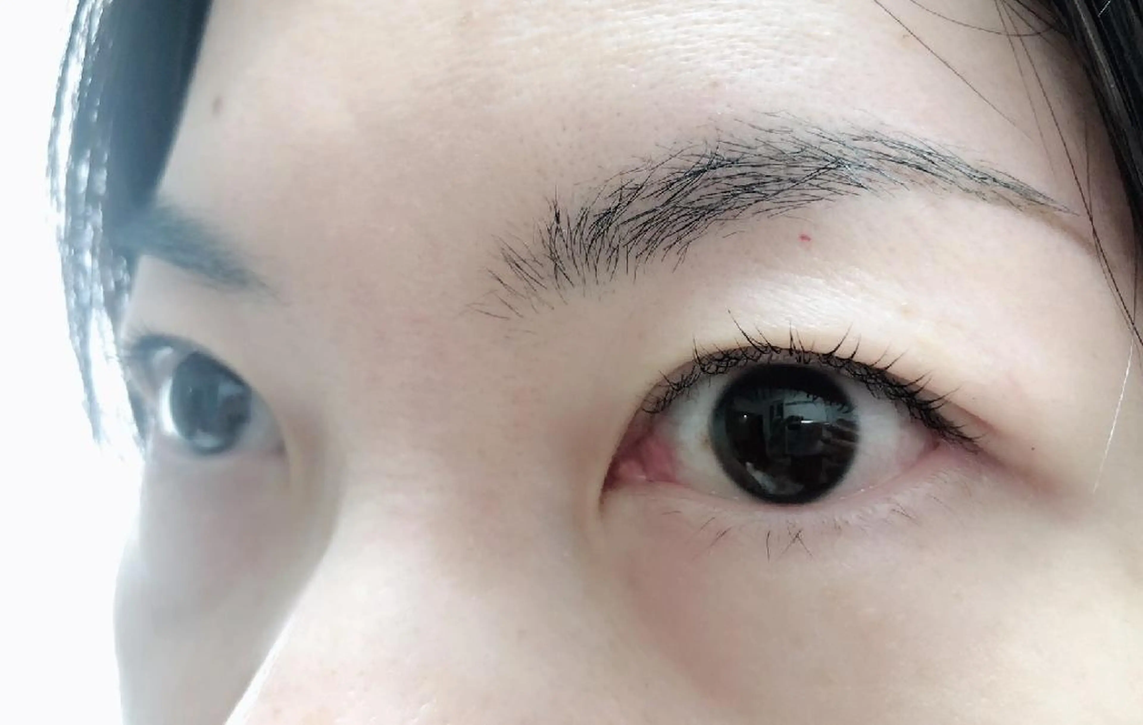 マツエク・マツパ 付け放題 フラットラッシュ 下まつげエクステ 一重×まつ毛パーマ ボリュームラッシュ 吉岡 ゆうなのマツエク・マツパデザイン