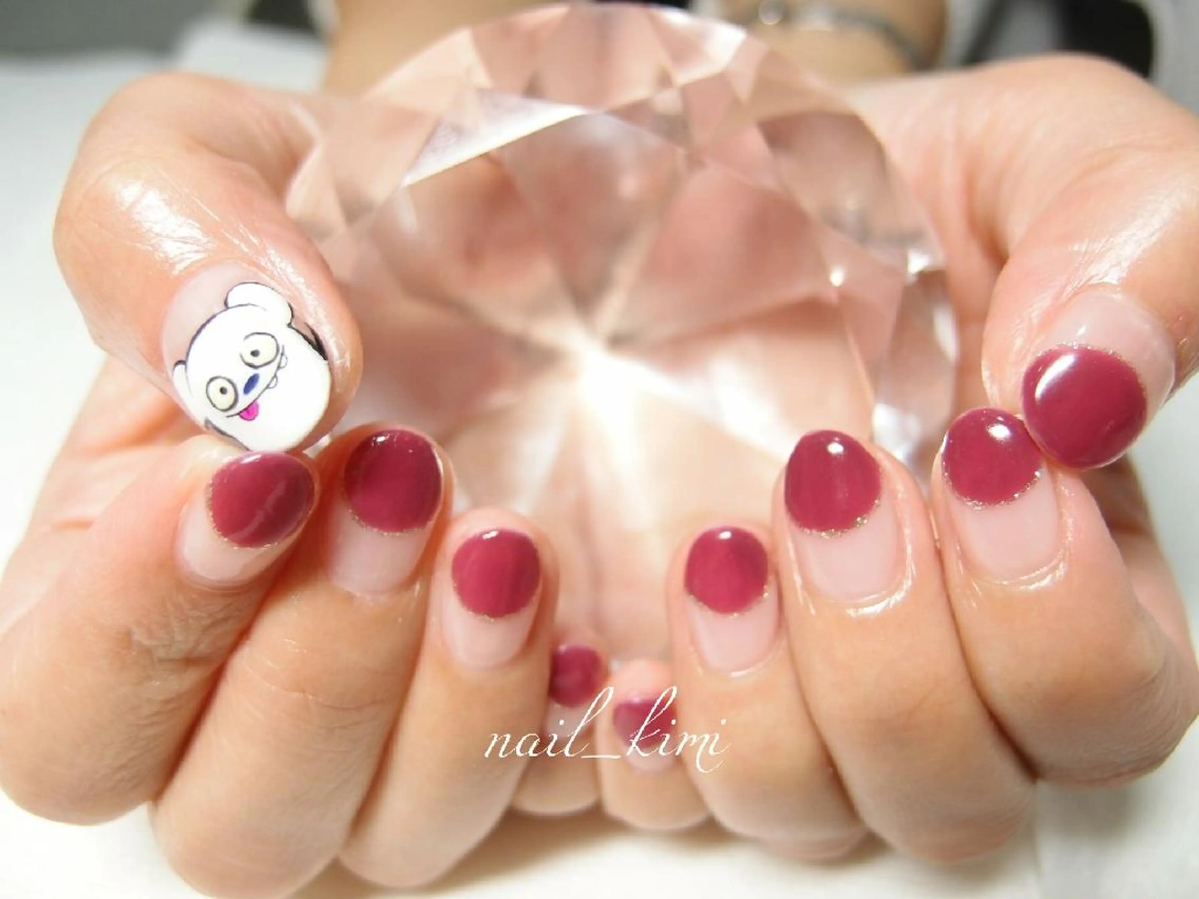 ネイル フレンチネイル ConneQt所属・ETHOSENSE. kimikaのネイルデザイン