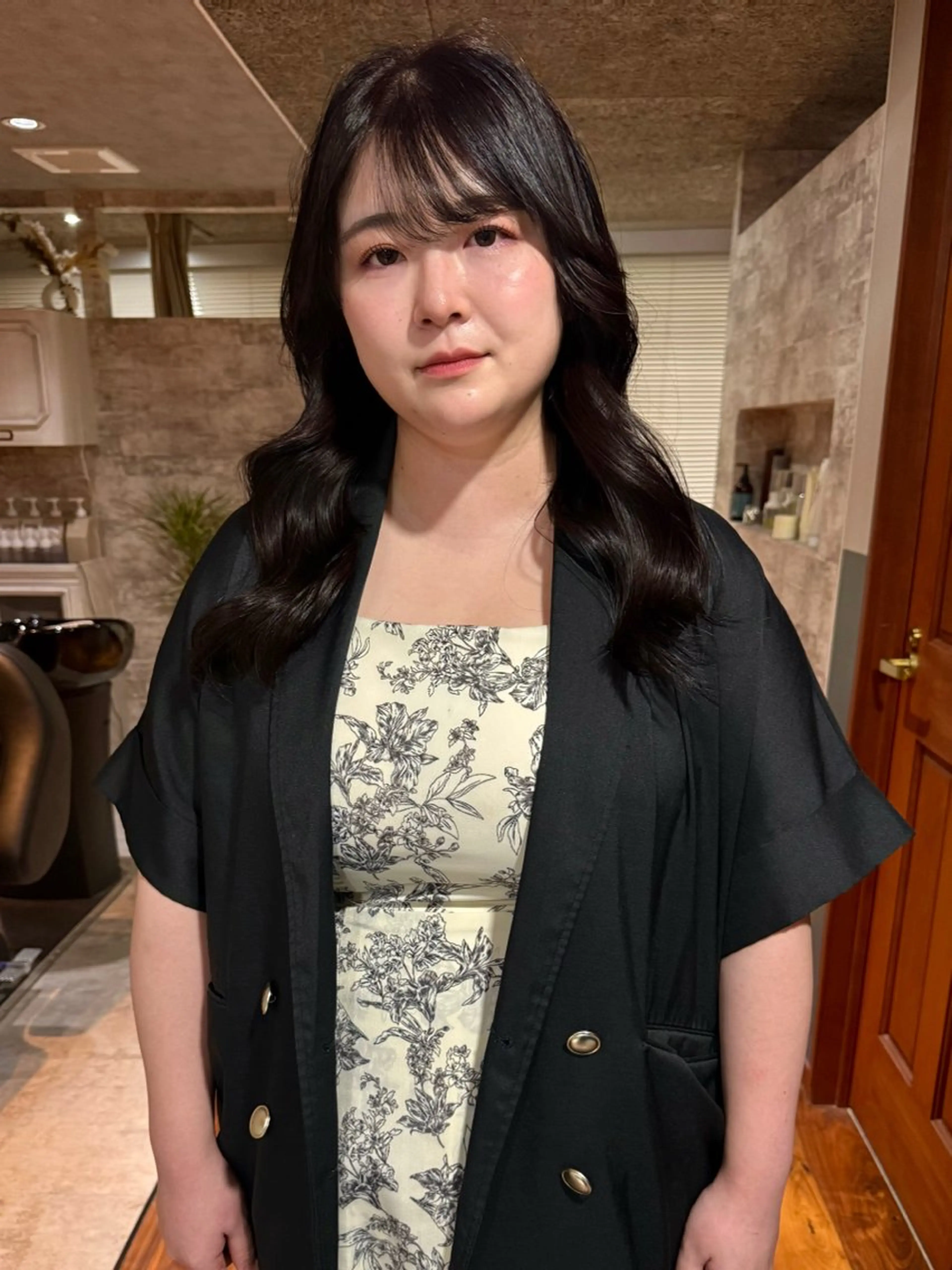 セミロング カラー カット ヘアカラー トリートメント mai / linoah˚✧のヘアスタイル