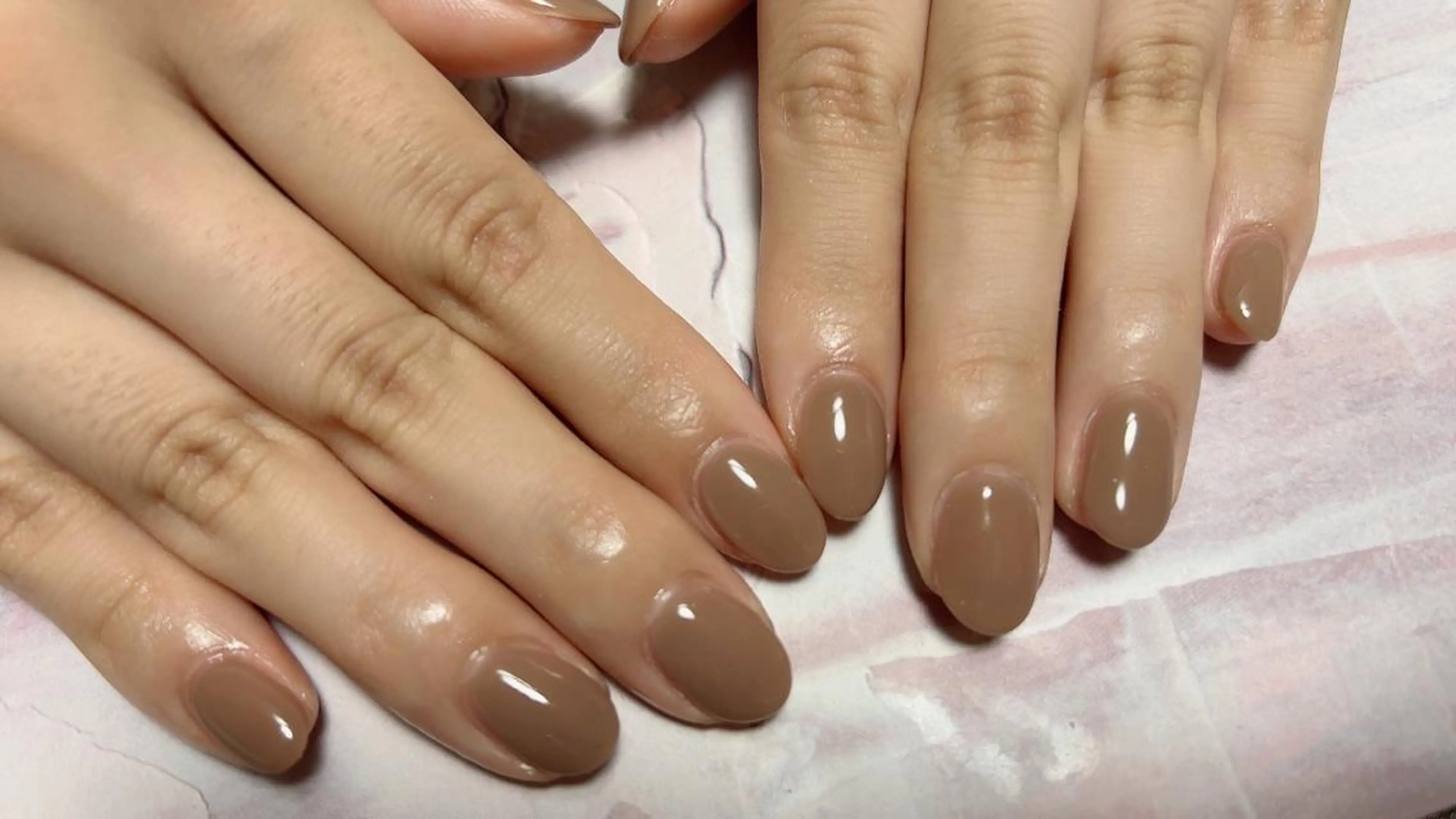 ネイル ワンカラーネイル kikinail 溝の口のネイルデザイン