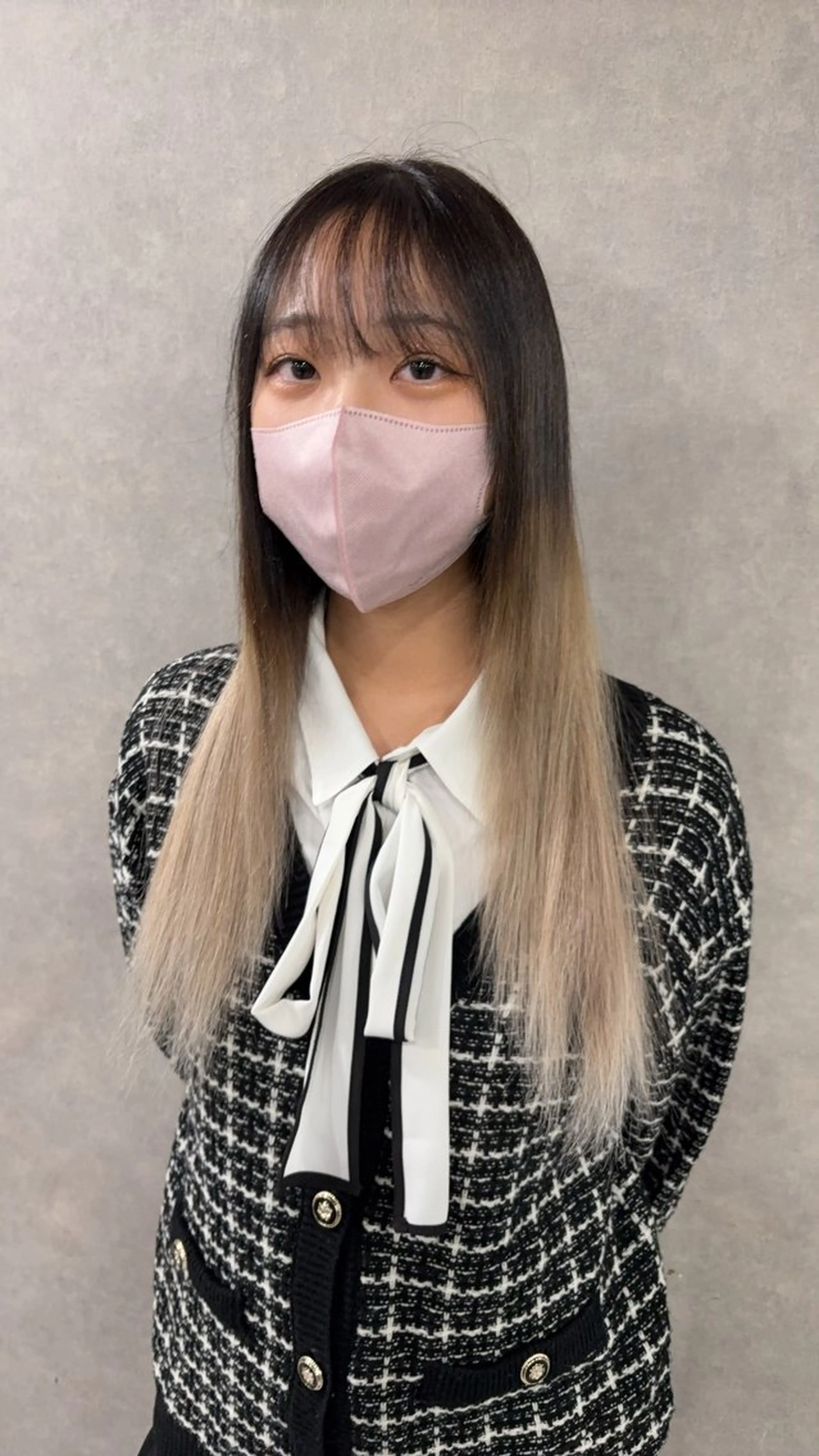 ロング カラー ヘアカラー がわ/ウルフカット /ブリーチカラーのヘアスタイル