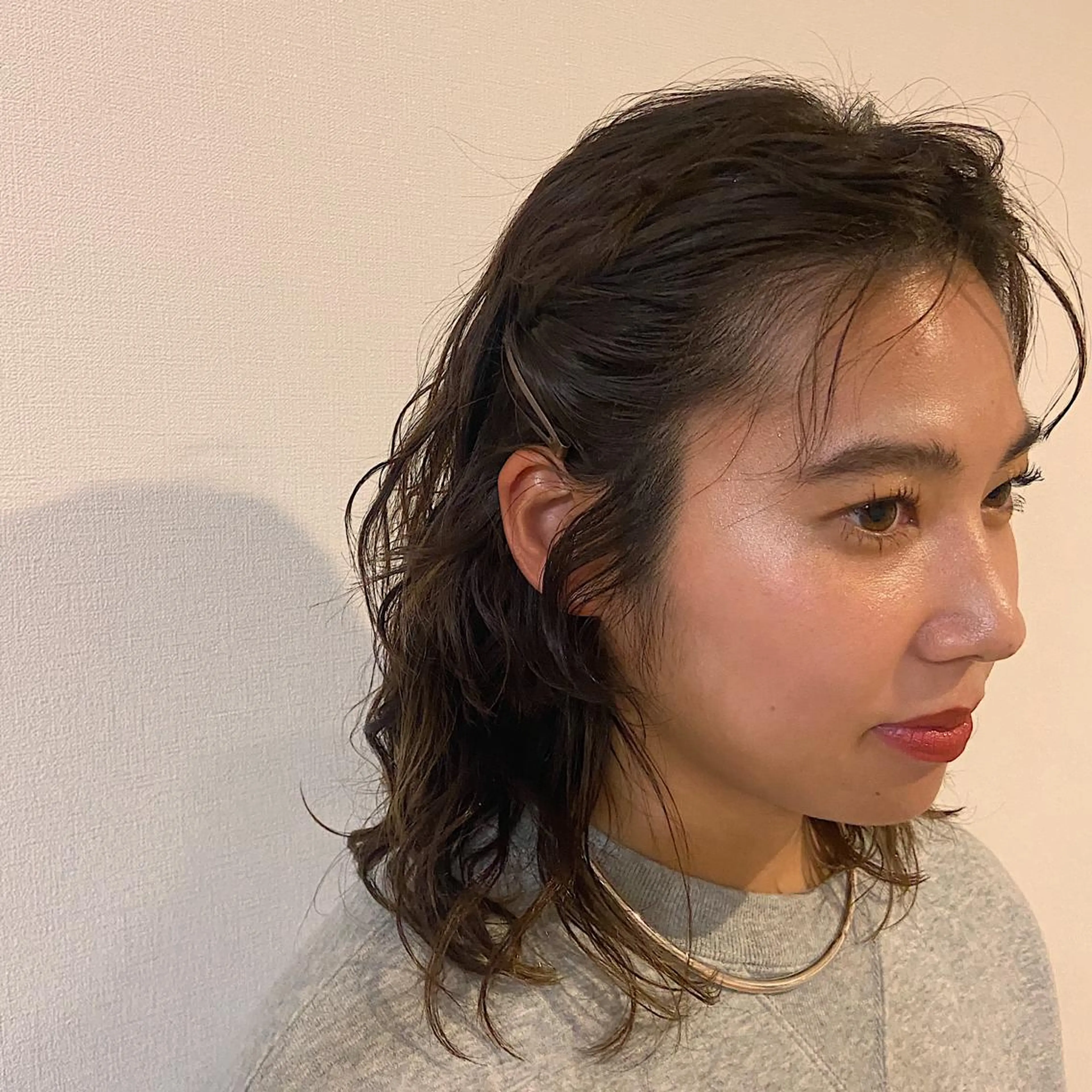 カット+ニュアンスパーマ+トリートメントの写真