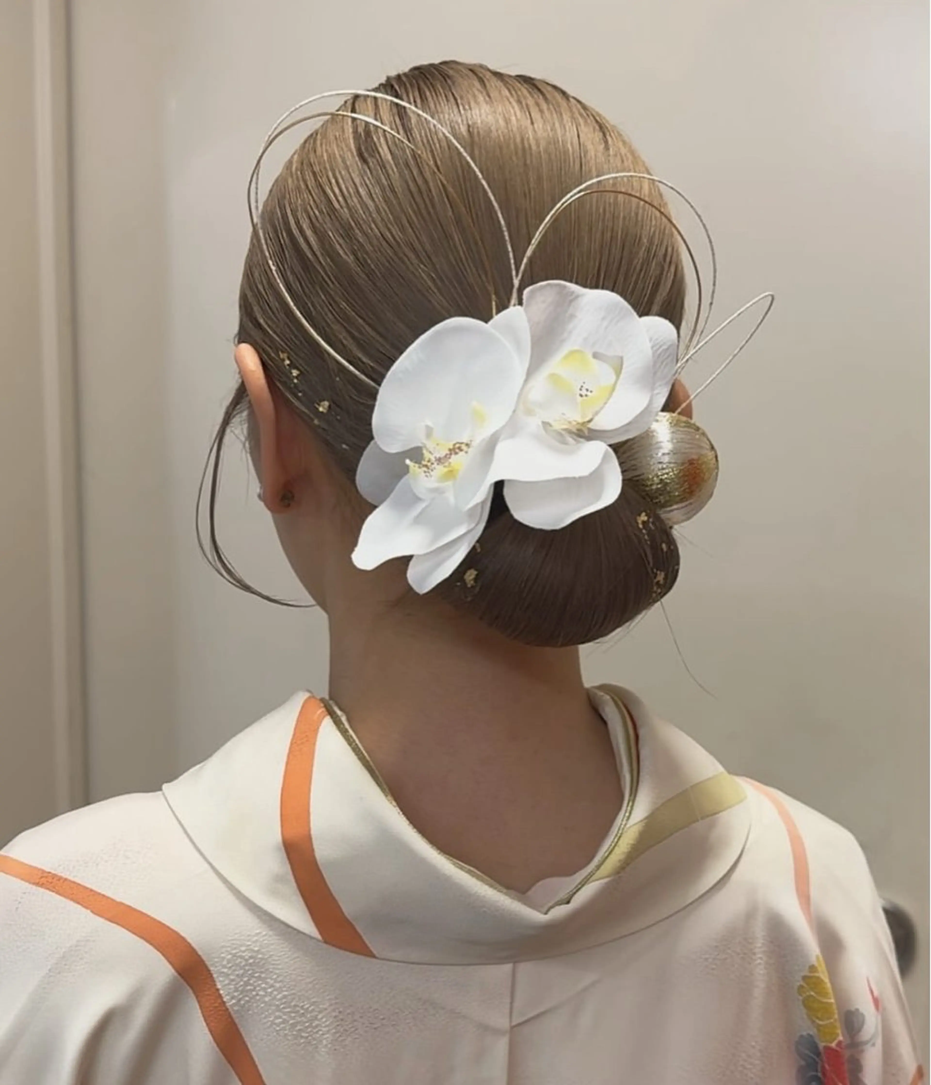 ロング カラー パーマ ヘアアレンジ メンズ 心斎橋美容室 Junのヘアスタイル