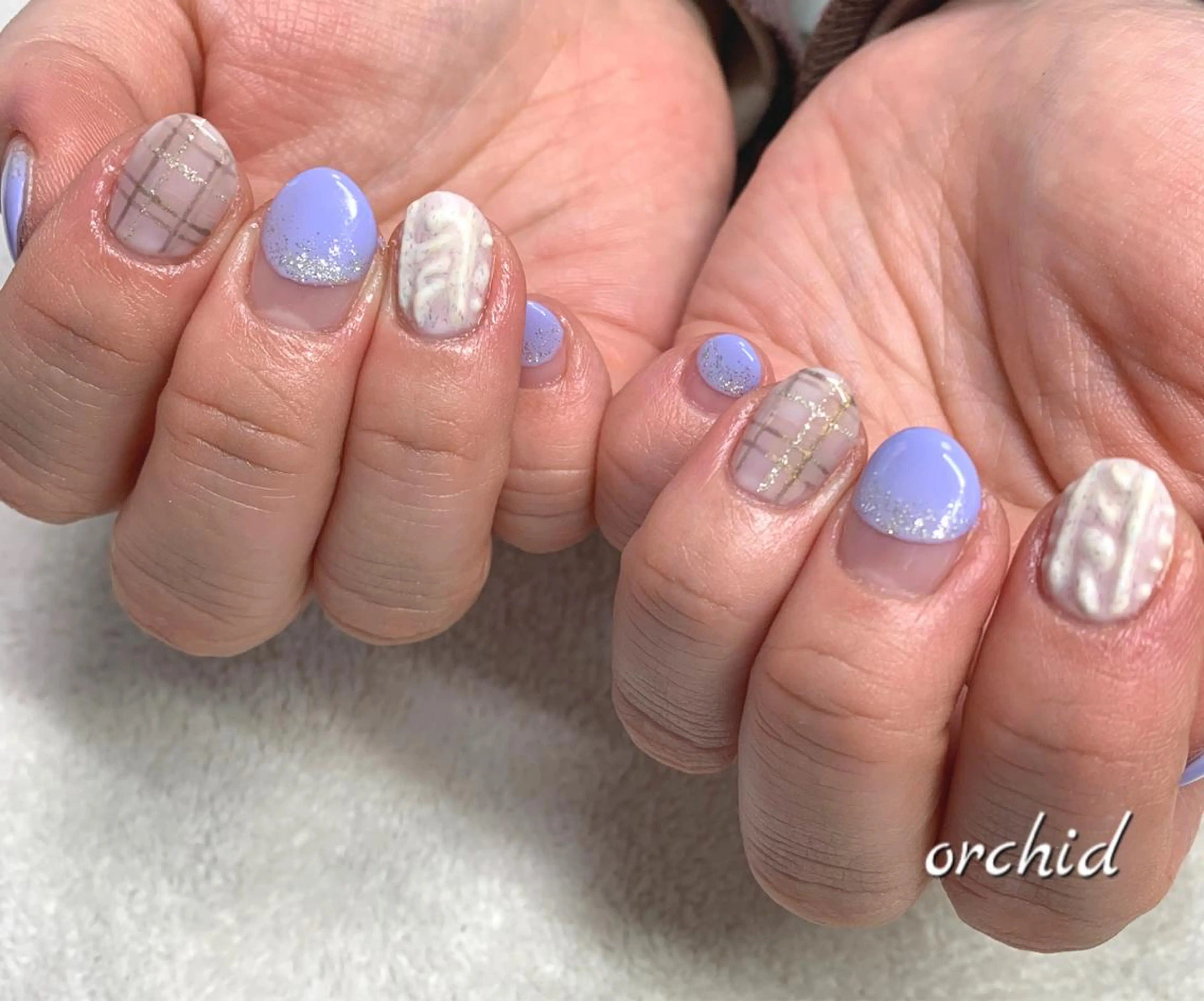 ネイル orchid ♡オーキッドのネイルデザイン