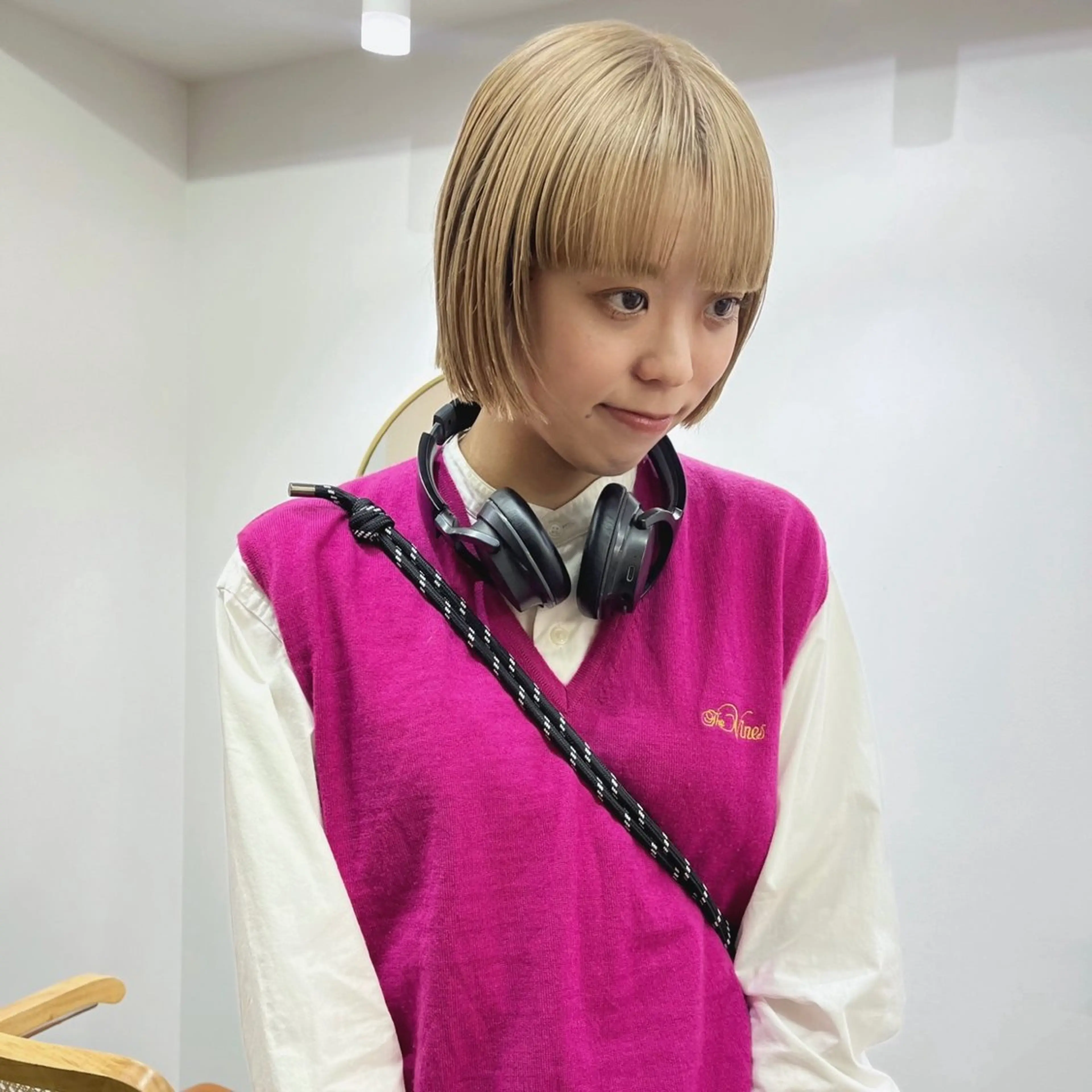 ショート カラー ハイトーン/心斎橋/ honomiのヘアスタイル