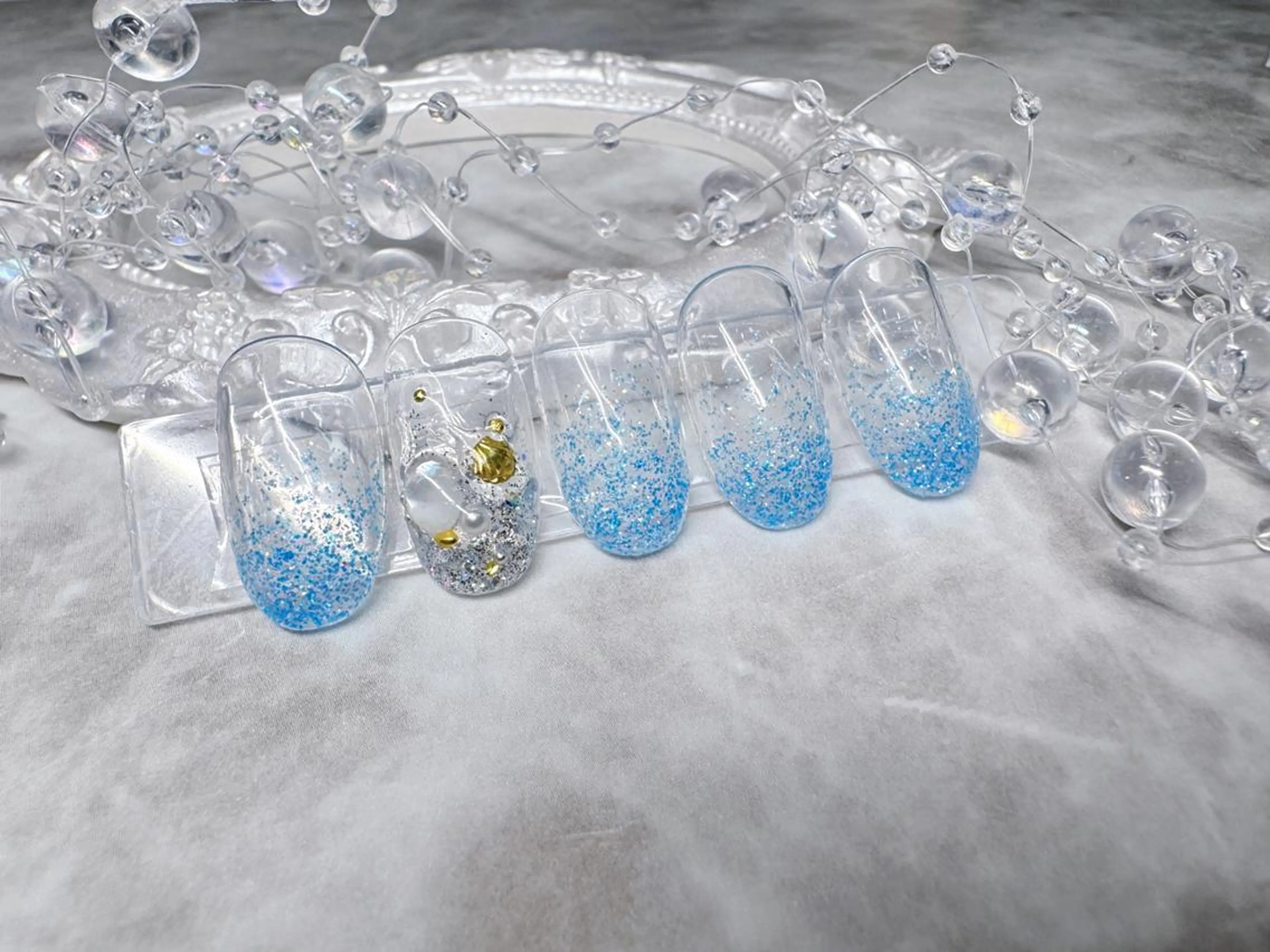 ネイル ハンドネイル ハンドケア (∩_∩)ミモネイル /eyelashのネイルデザイン