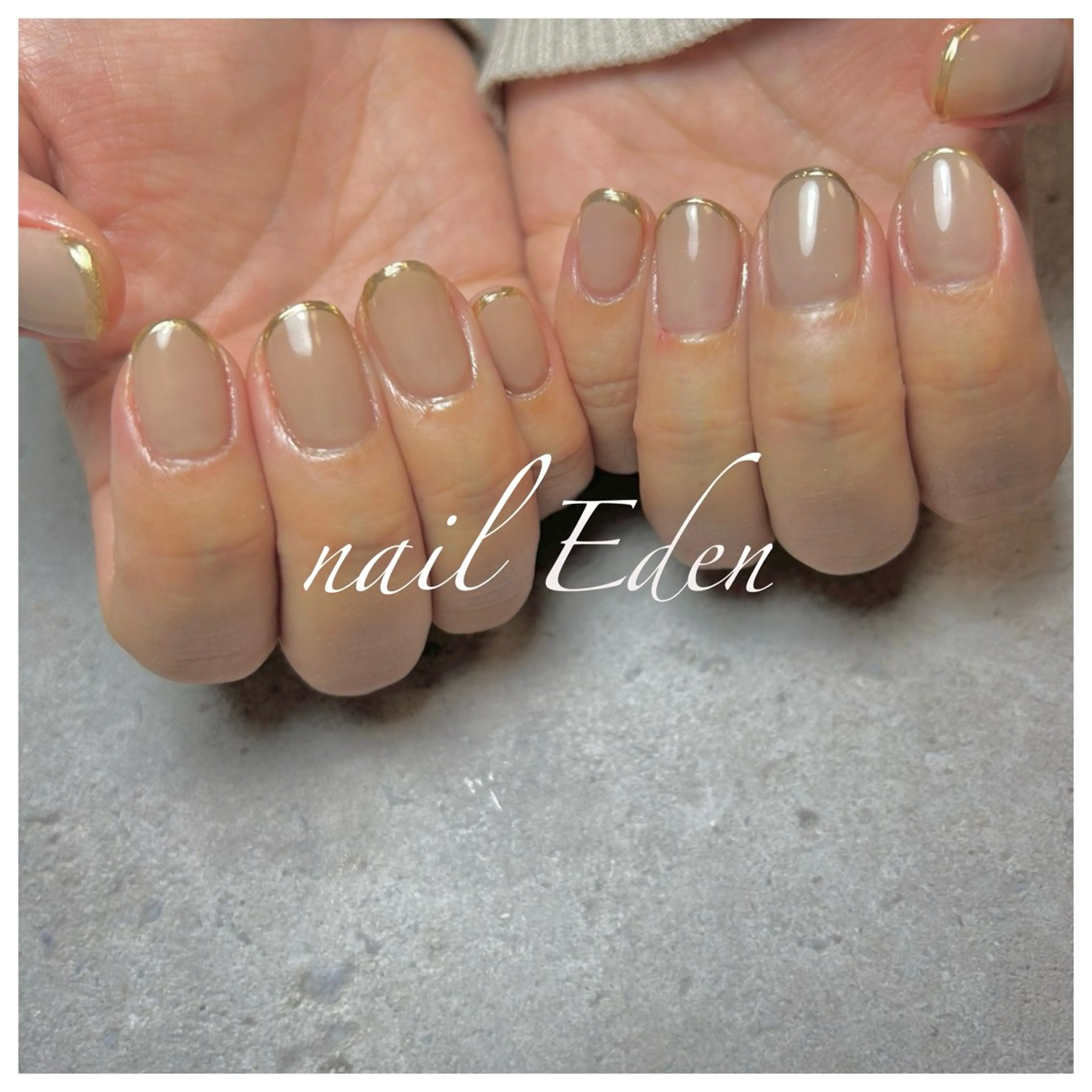 ネイル 持ち込み ハンドネイル ハンドケア Eden　private nail saron所属・Eden ♾️のネイルデザイン
