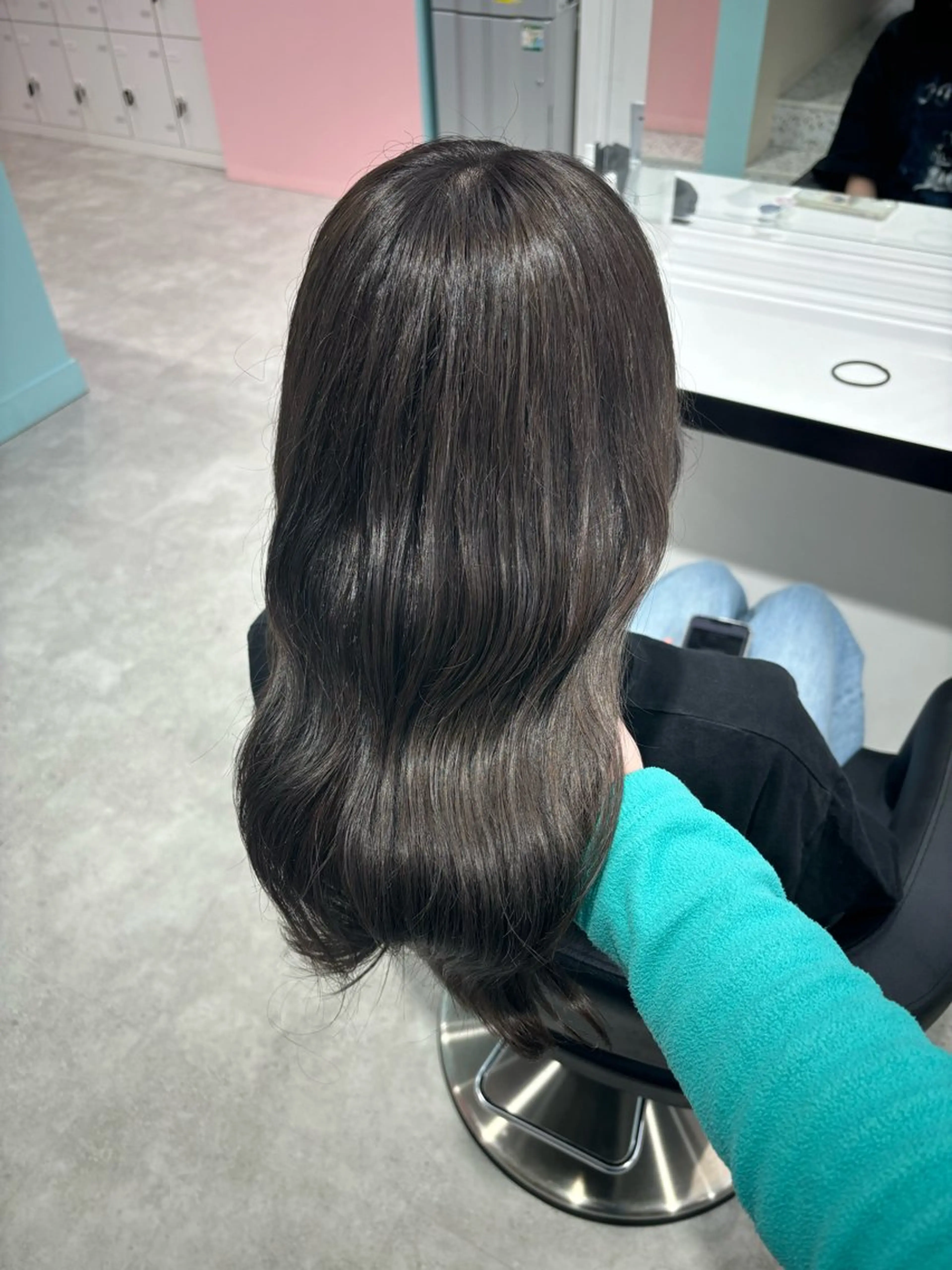 セミロング Wカラー/暖色/べ ージュりく©︎🐝のヘアスタイル